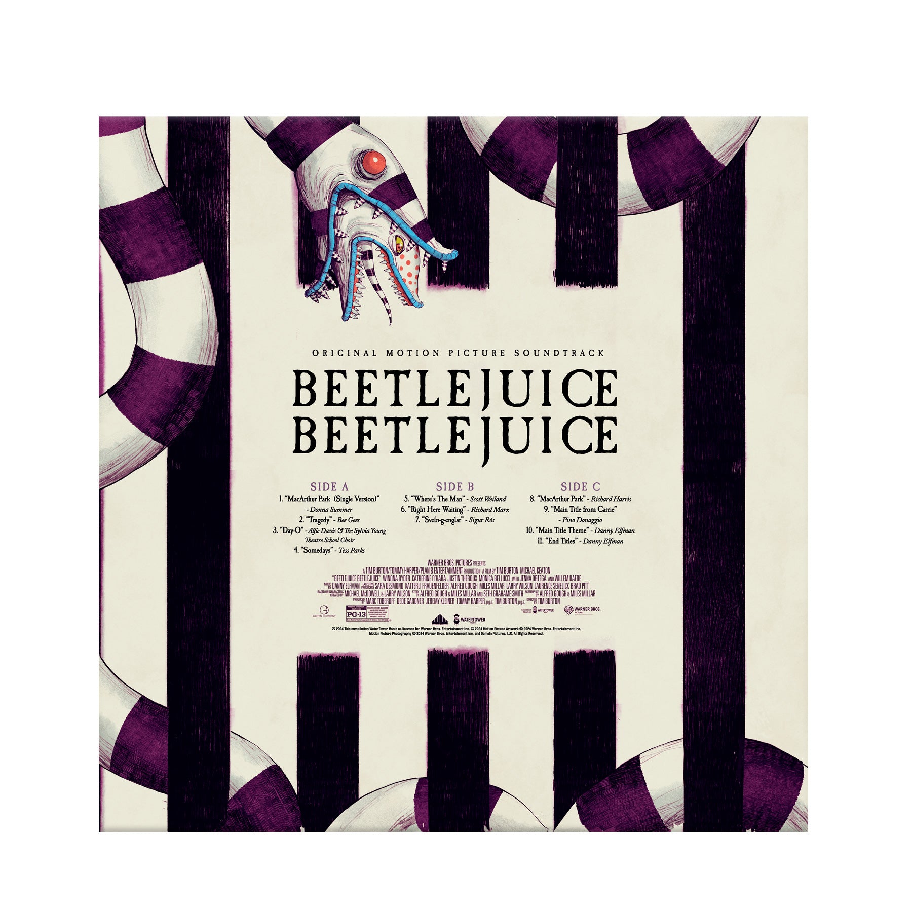 Waxwork Records Beetlejuice Beetlejuice vinyle LP bande originale
