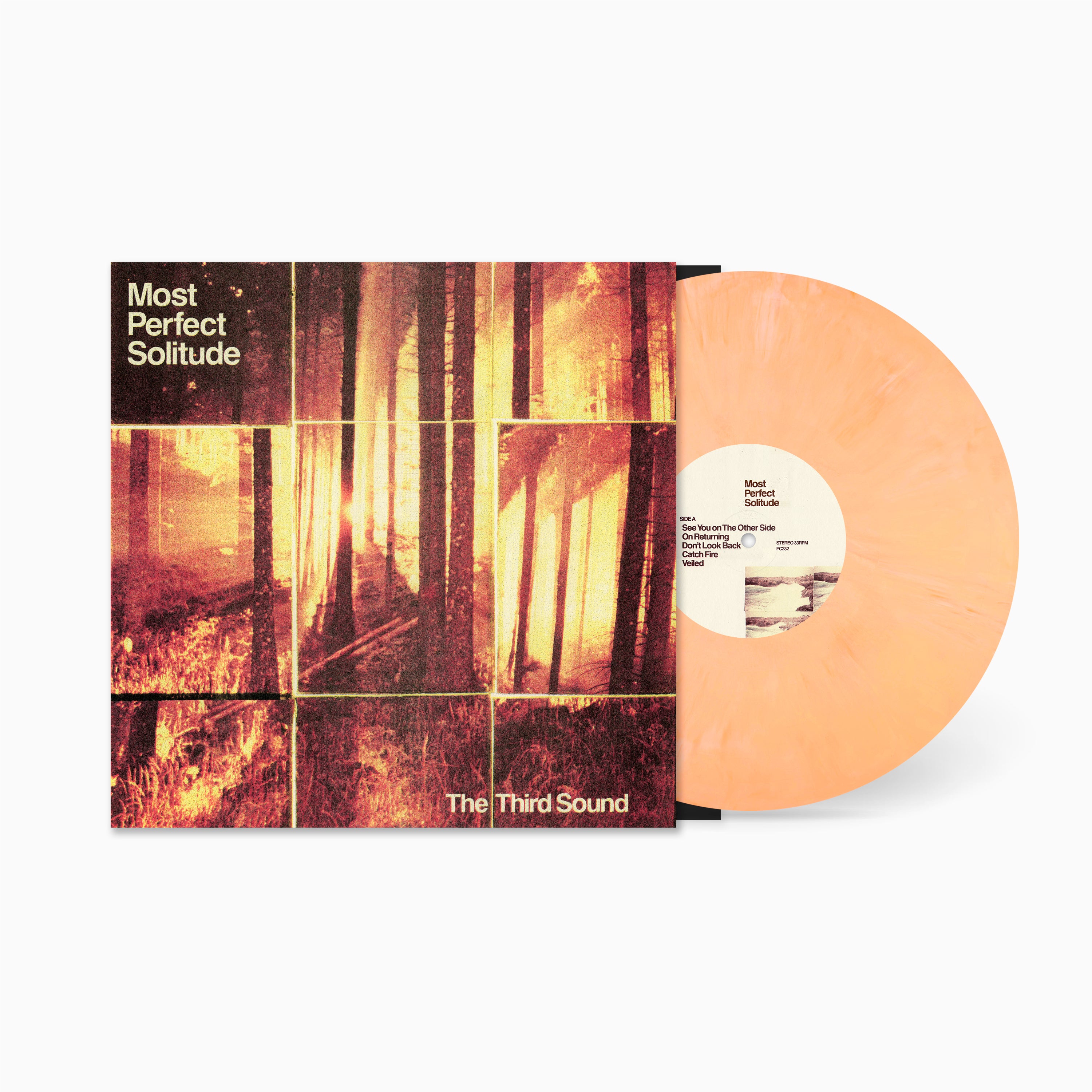 Fuzz Club The Third Sound Most Perfect Solitude vinyle LP marble orange