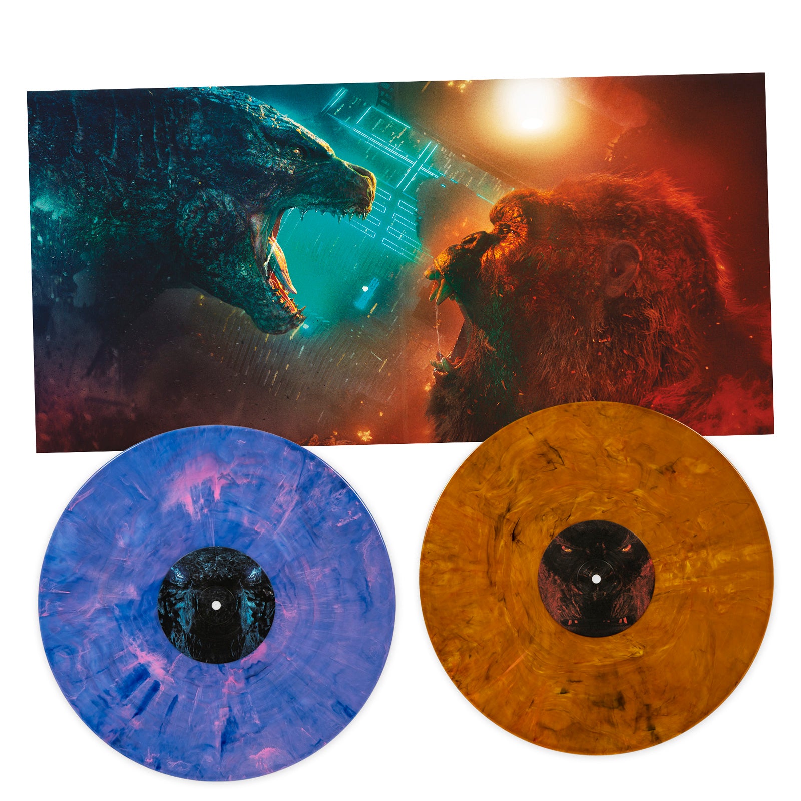 Waxwork Records Godzilla vs Kong vinyle BO MonsterVerse