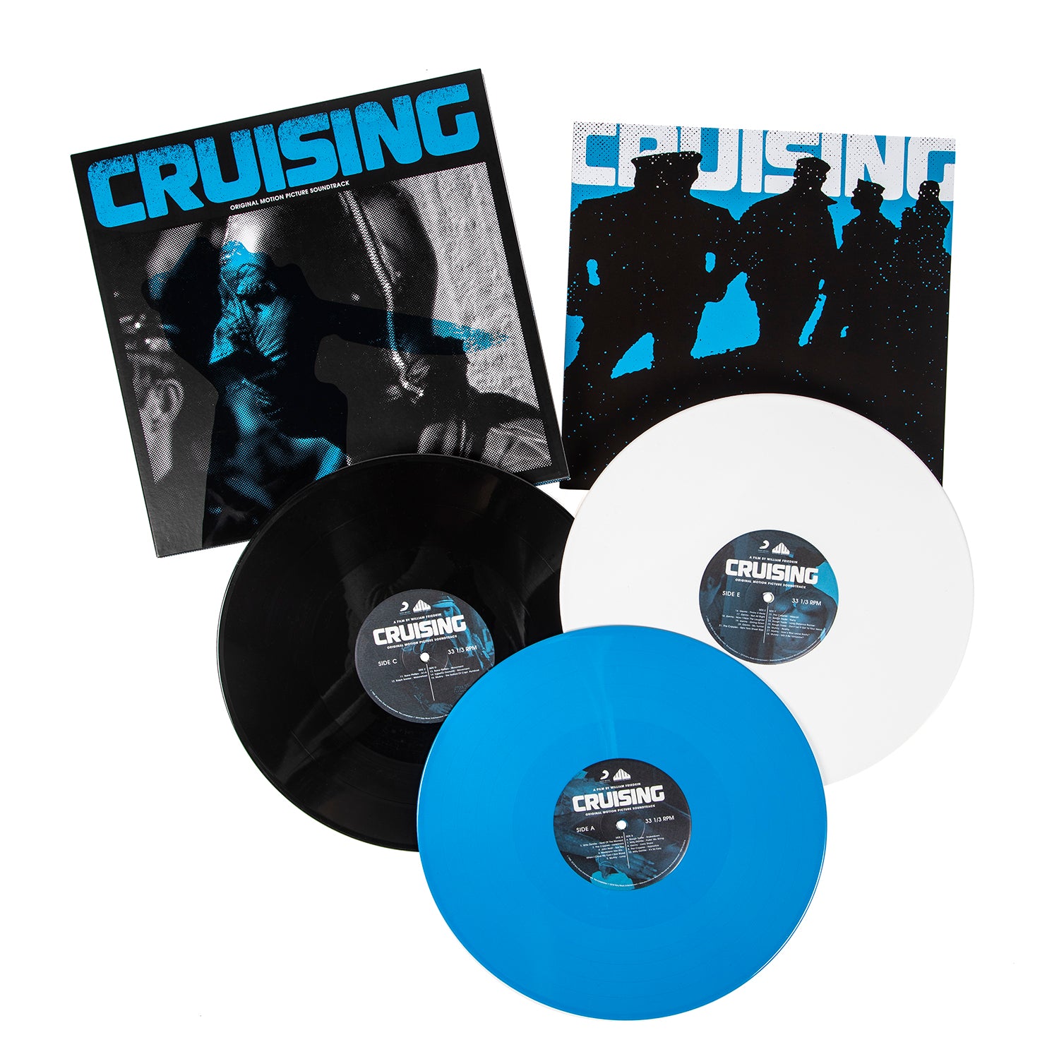 Waxwork Records Cruising vinyle triple LP Friedkin Nitzsche