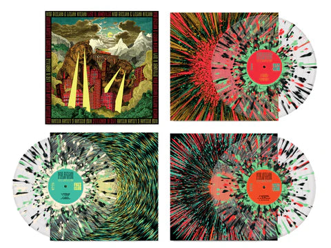 King Gizzard Live In Asheville coffret triple vinyle splatter