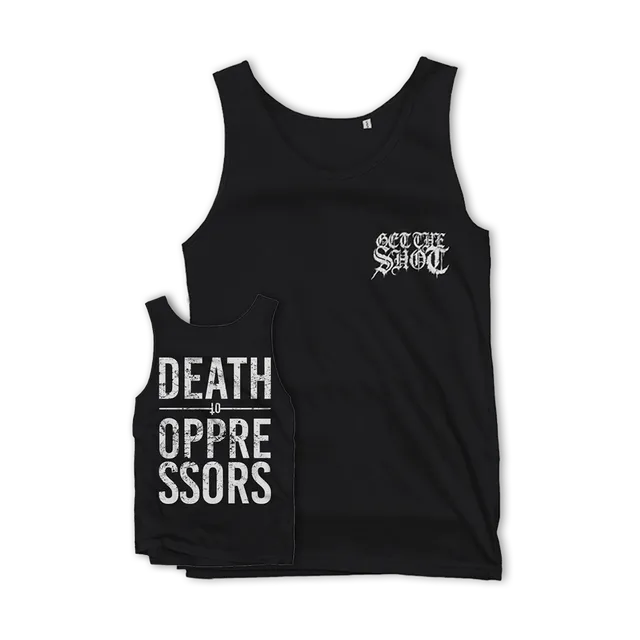 Useless Pride Records Get The Shot Death To Oppressors Débardeur