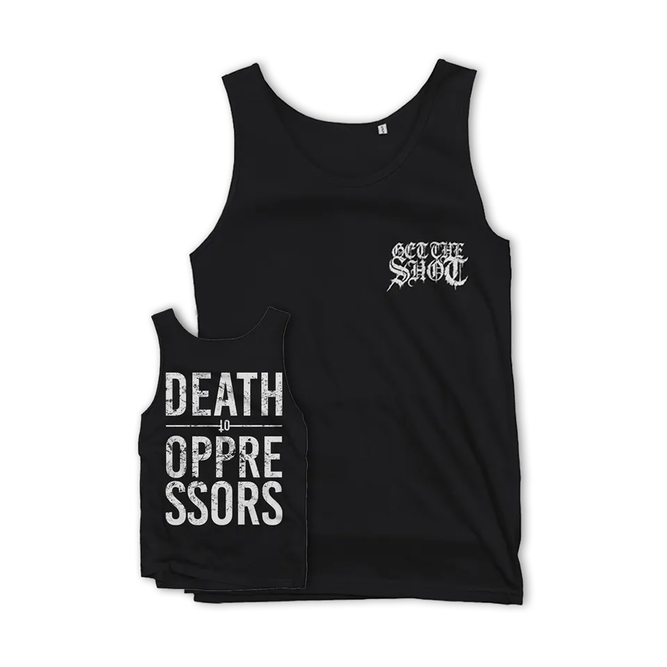 Useless Pride Records Get The Shot Death To Oppressors Débardeur