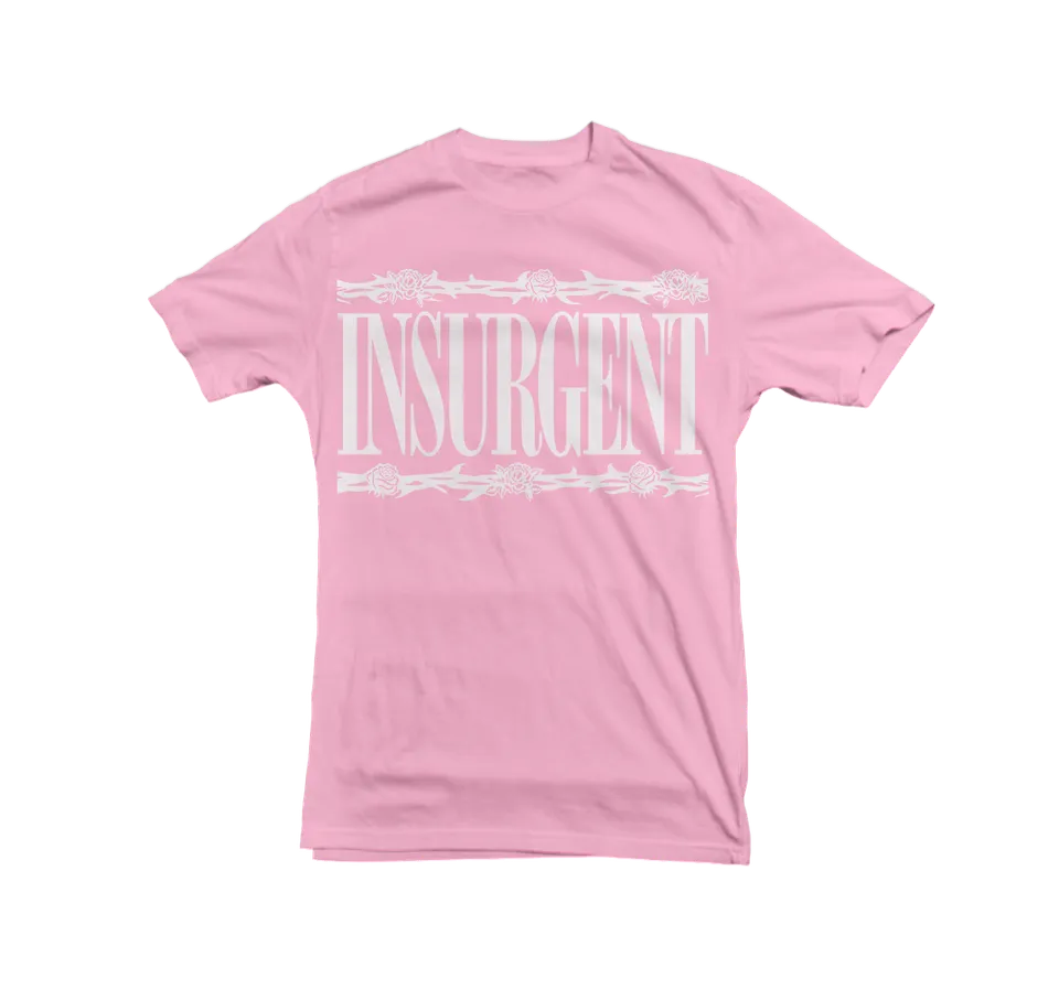 Useless Pride Insurgent T-shirt rose Pink coton