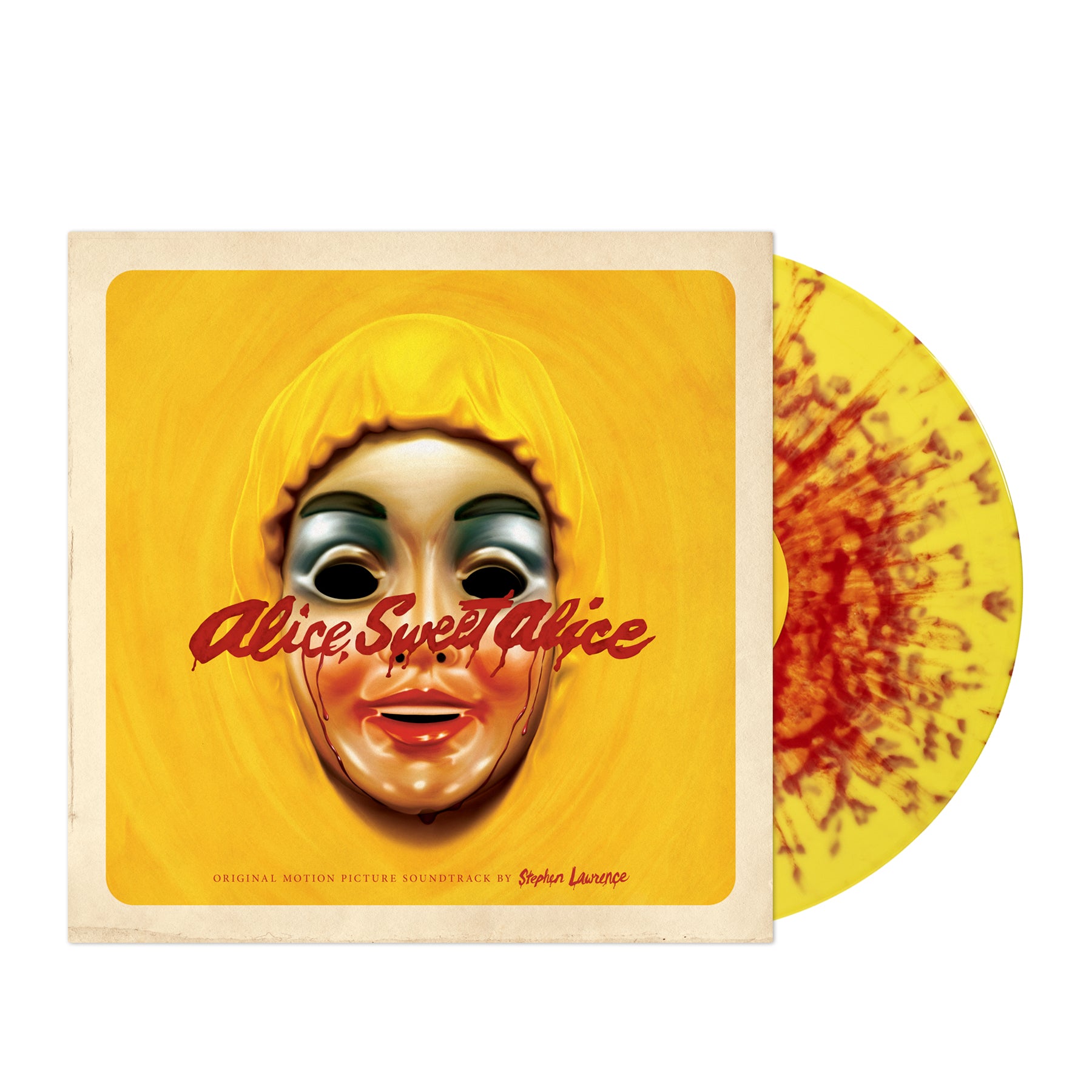 Waxwork Records Alice, Sweet Alice vinyle jaune splatter 180g