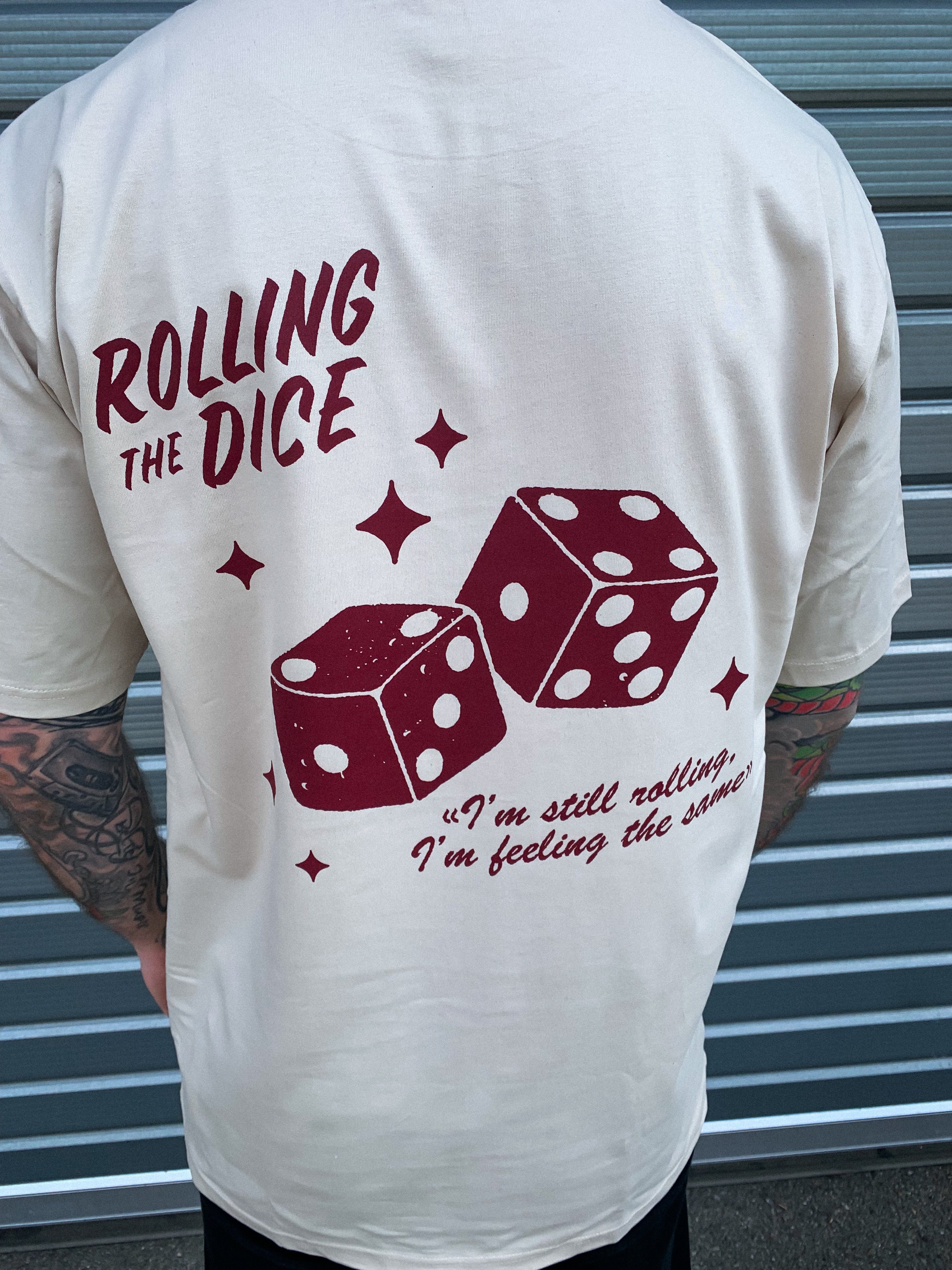 Useless Pride Records Ordem Rolling the Dice t-shirt sable oversize