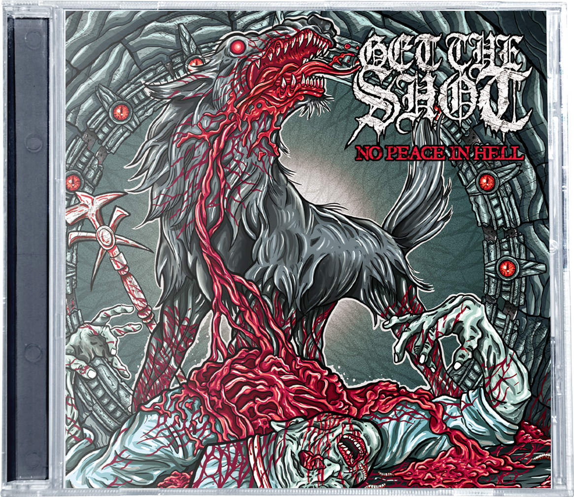 Get The Shot No Peace In Hell CD hardcore canadien