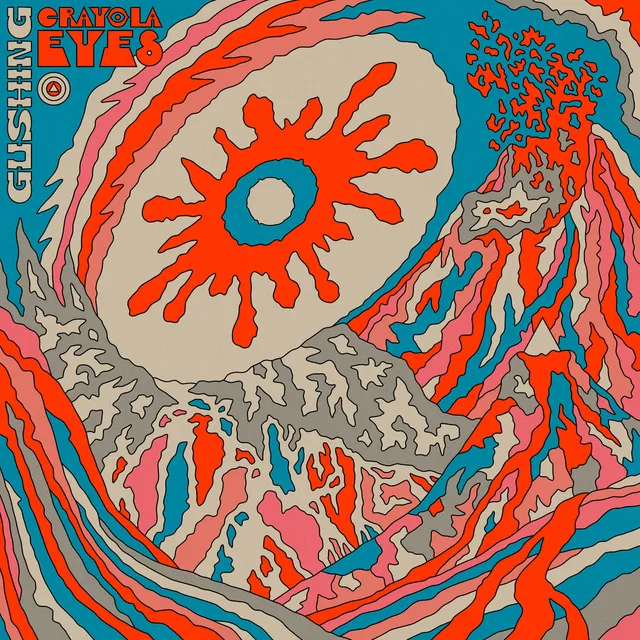 Crayola Eyes Gushing vinyle test pressing psychédélique