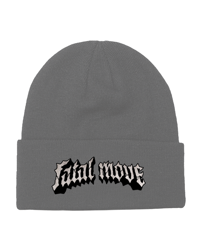 Fatal Move Logo Bonnet noir merchandising officiel