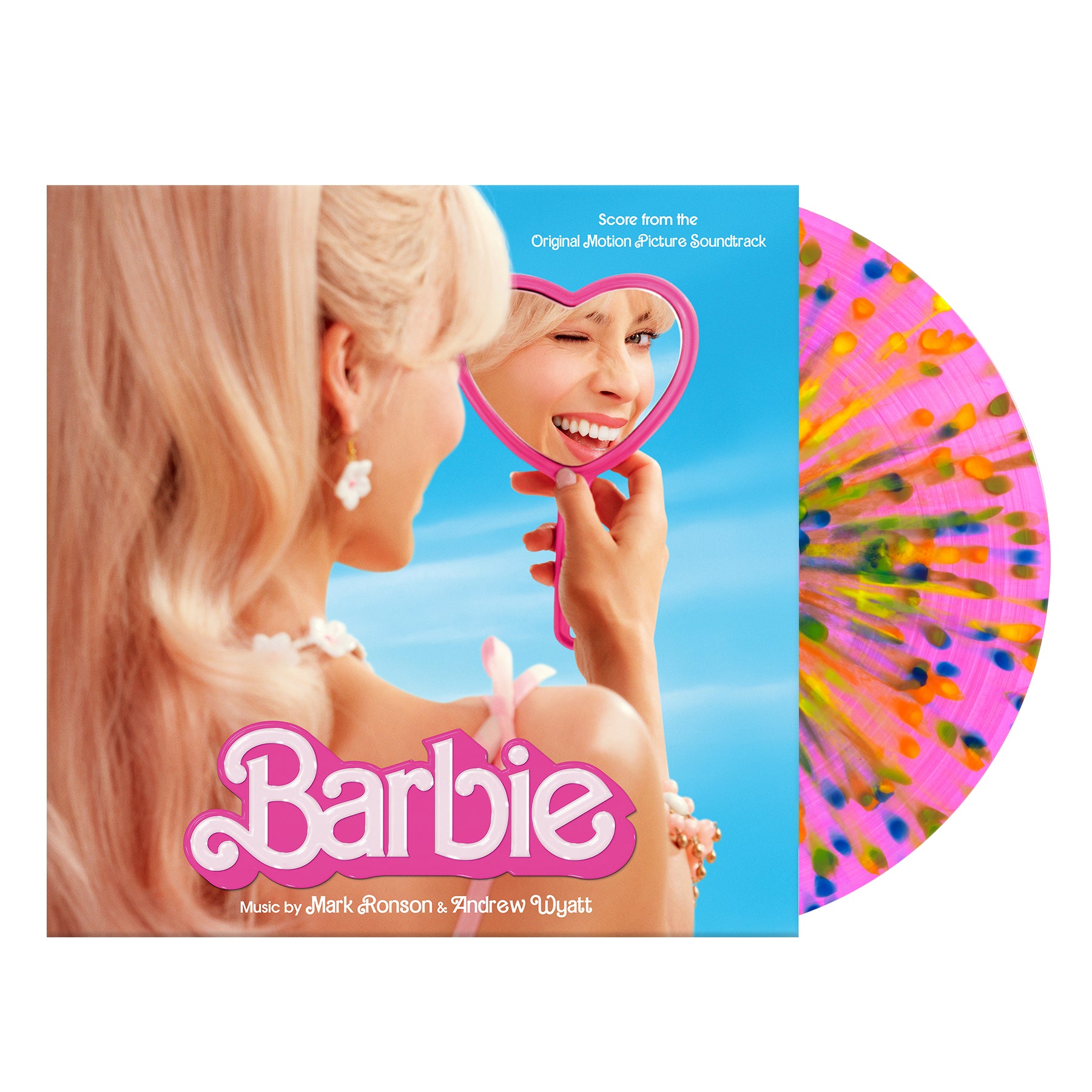 Waxwork Records Barbie vinyle score rose Neon Barbie Pink