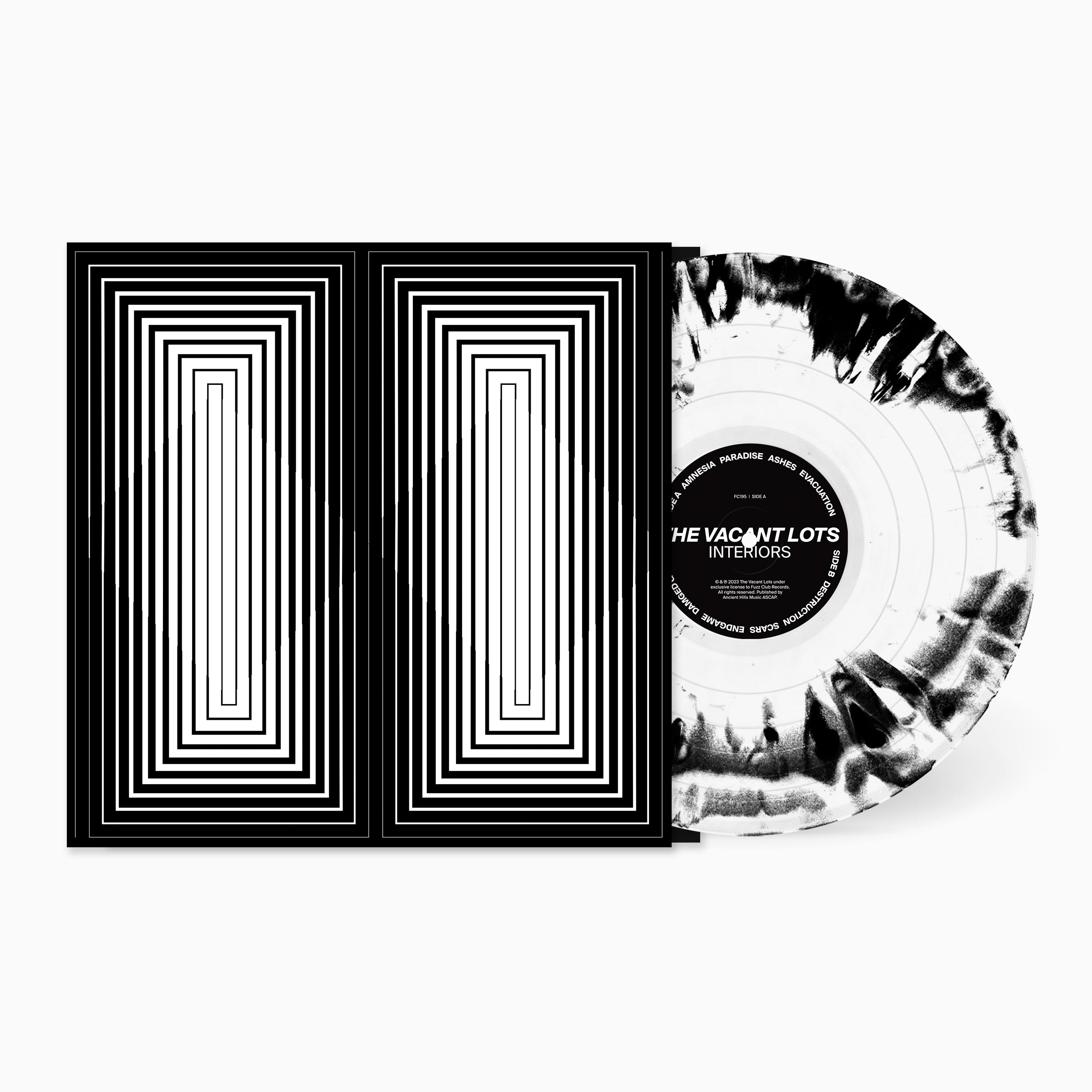 The Vacant Lots Interiors CD post-punk synthé