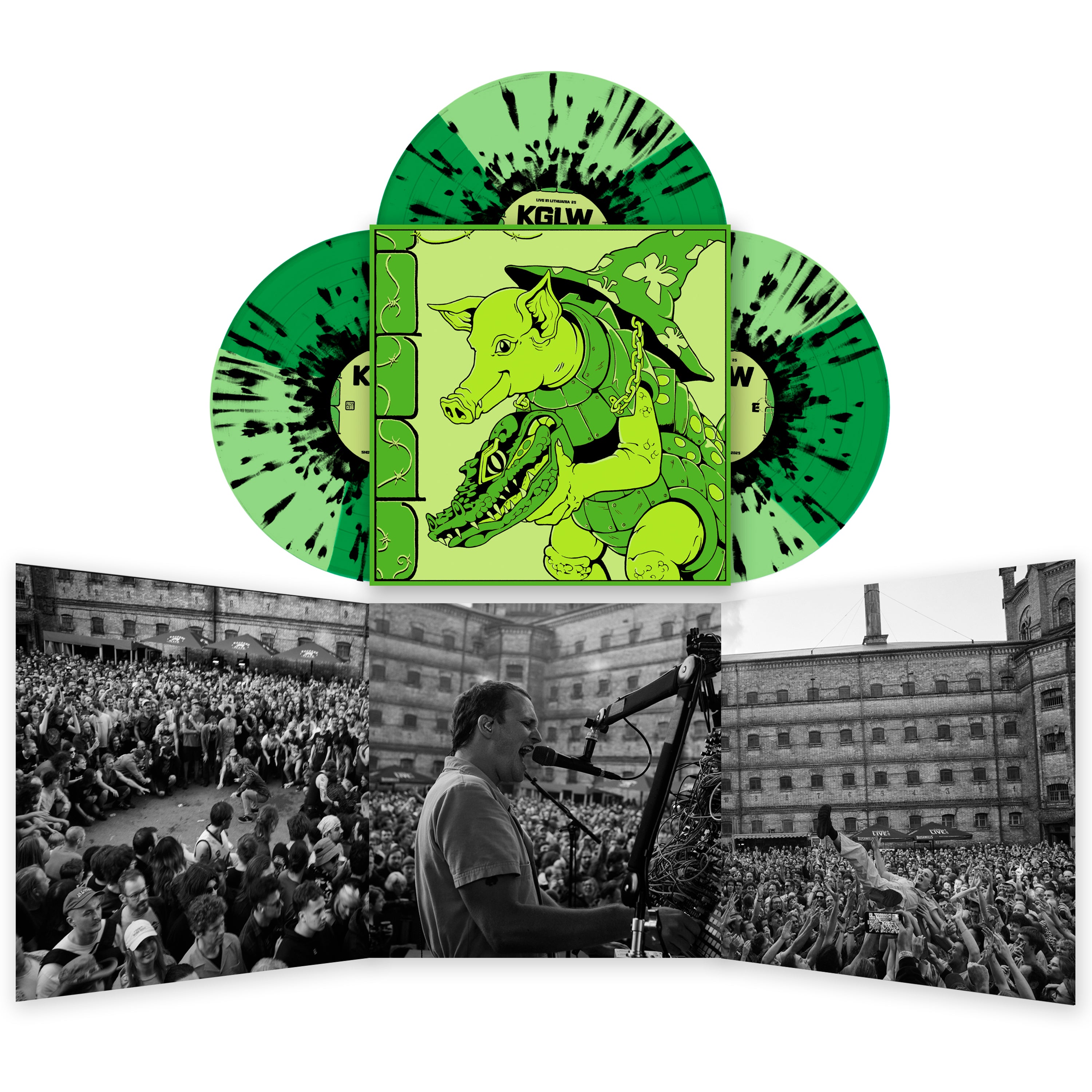 King Gizzard Live In Lithuania coffret vinyle 9LP