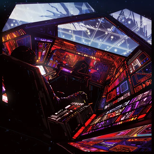 Waxwork Pilotpriest Original Soundtrack triple vinyle neon