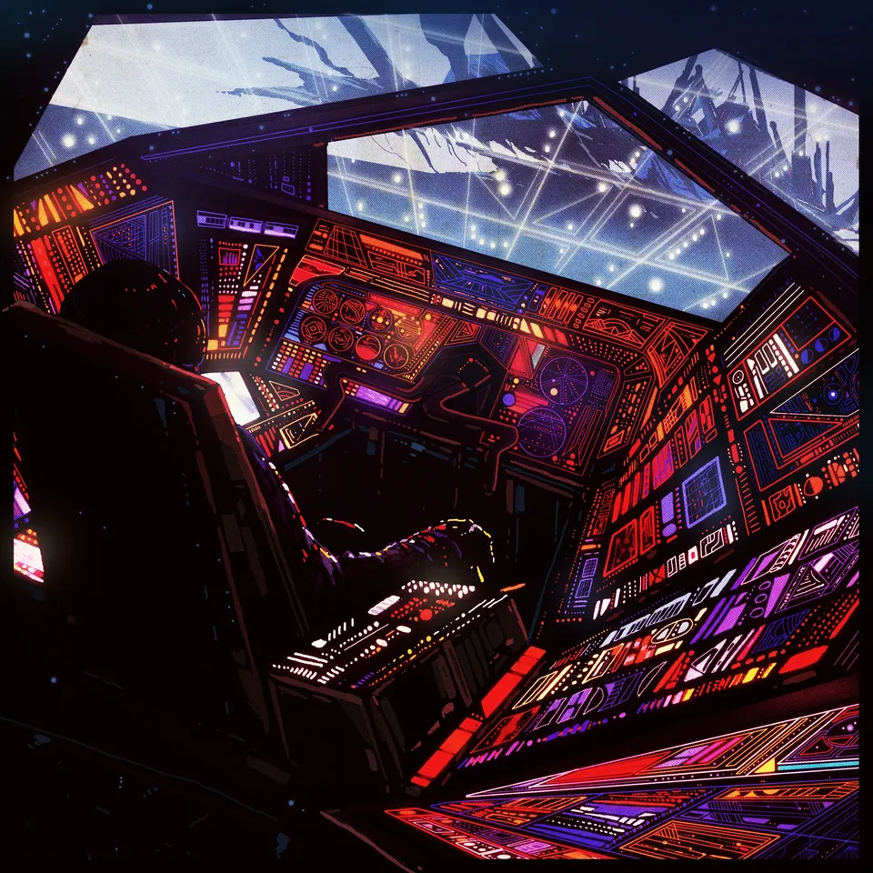 Waxwork Pilotpriest Original Soundtrack triple vinyle neon