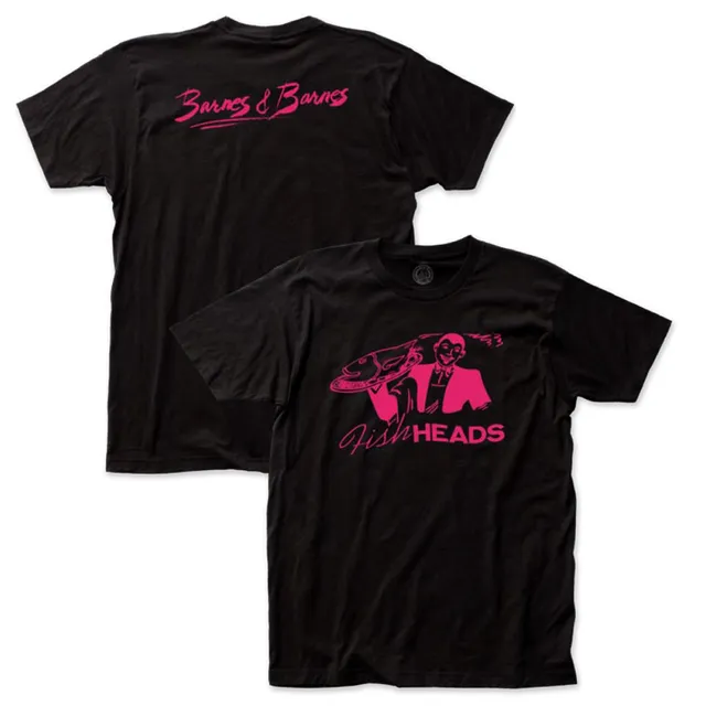 Barnes & Barnes Fish Heads t-shirt noir édition 1979