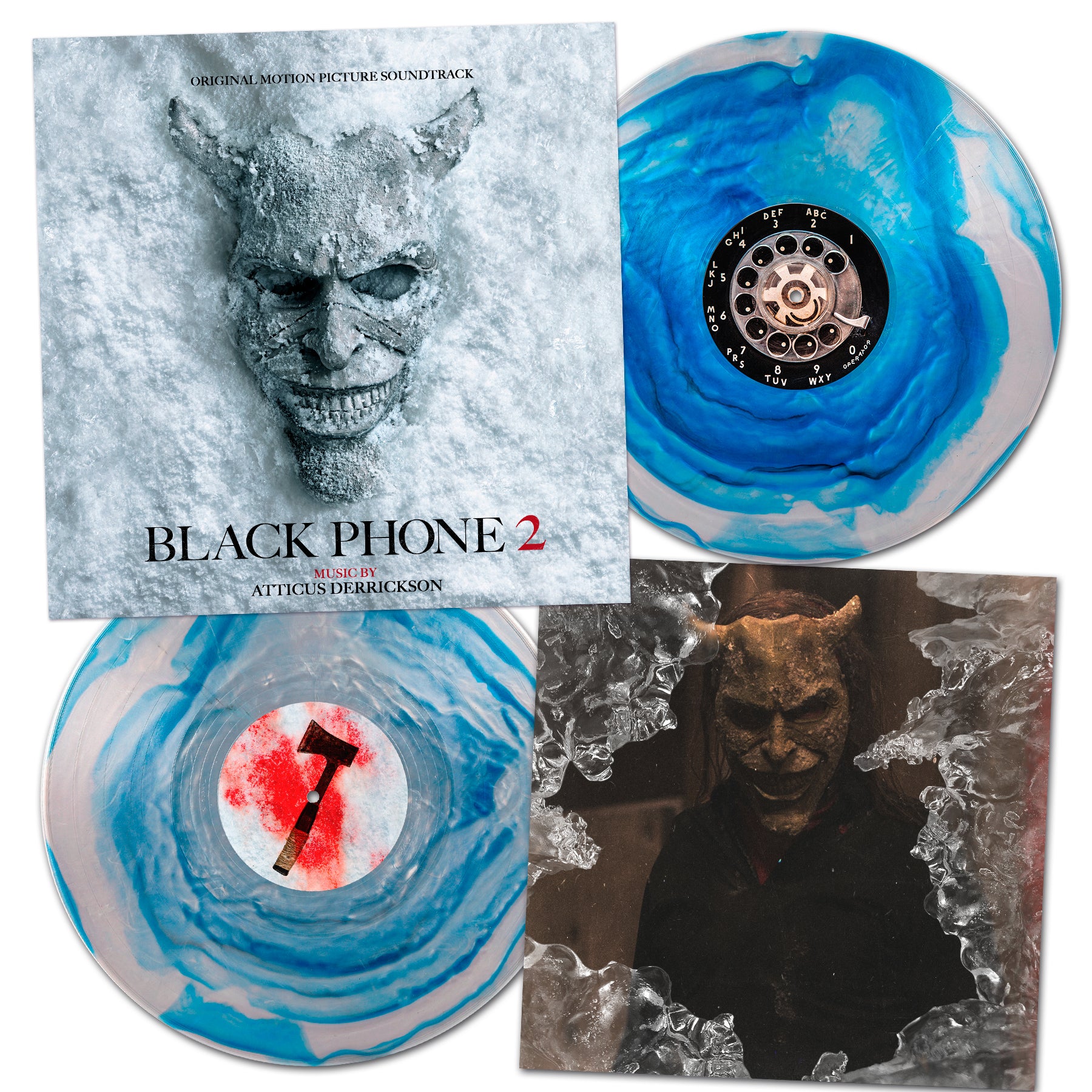 Waxwork Records Black Phone 2 vinyle BO Blood and Ice Derrickson