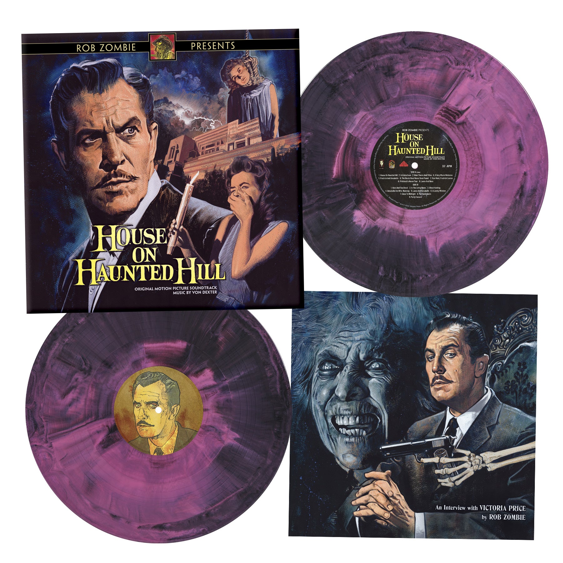 Waxwork Records House on Haunted Hill vinyle Rob Zombie