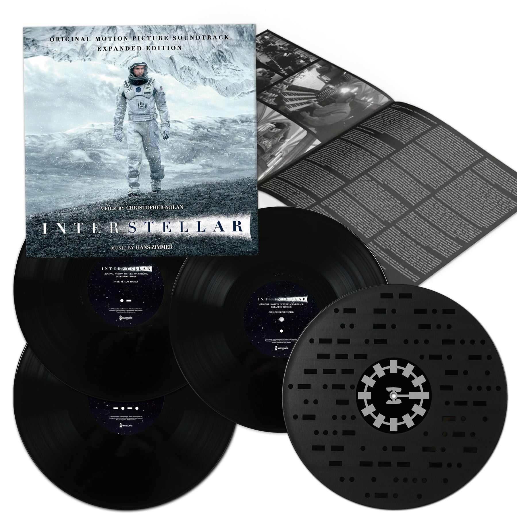 Waxwork Records Interstellar vinyle 4LP Hans Zimmer