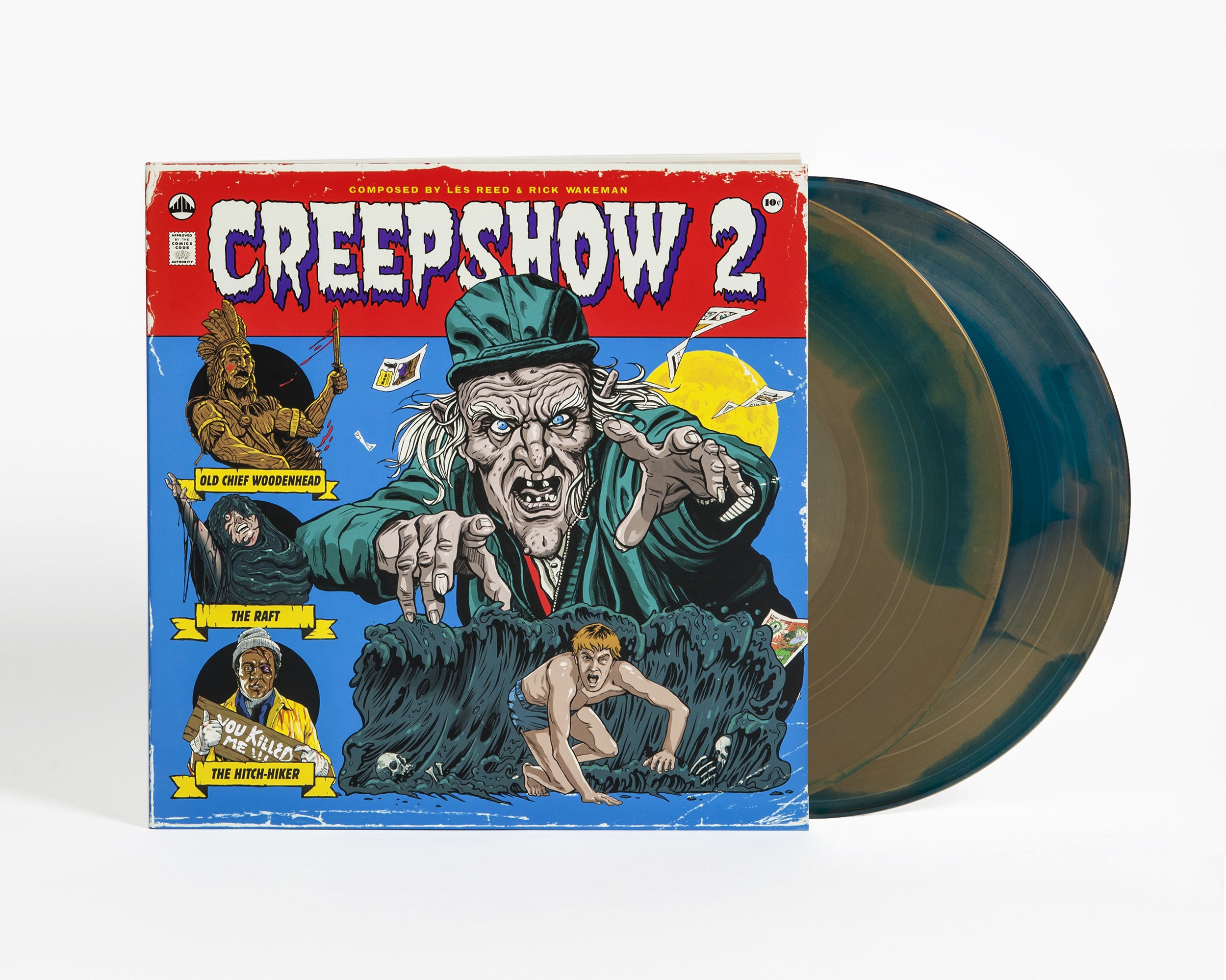 Waxwork Records Creepshow 2 vinyle The Raft double LP 180g