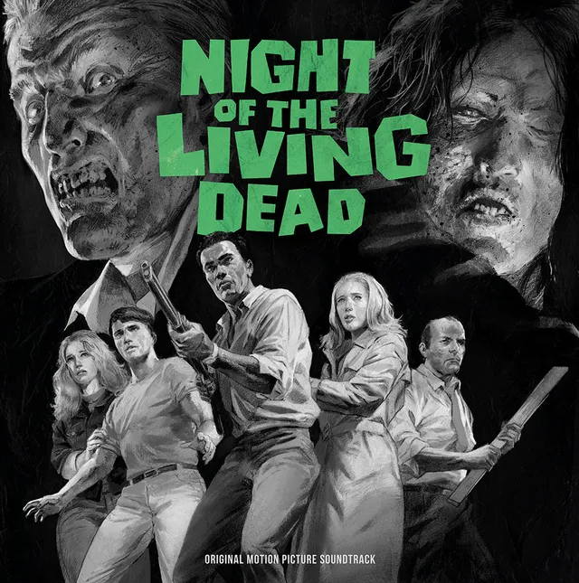 Waxwork Records Night of the Living Dead vinyle bande originale