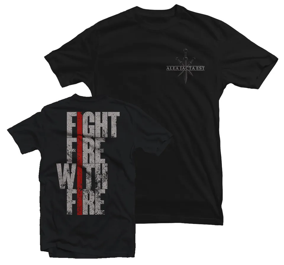 Alea Jacta Est FFWF T-shirt noir coton bio