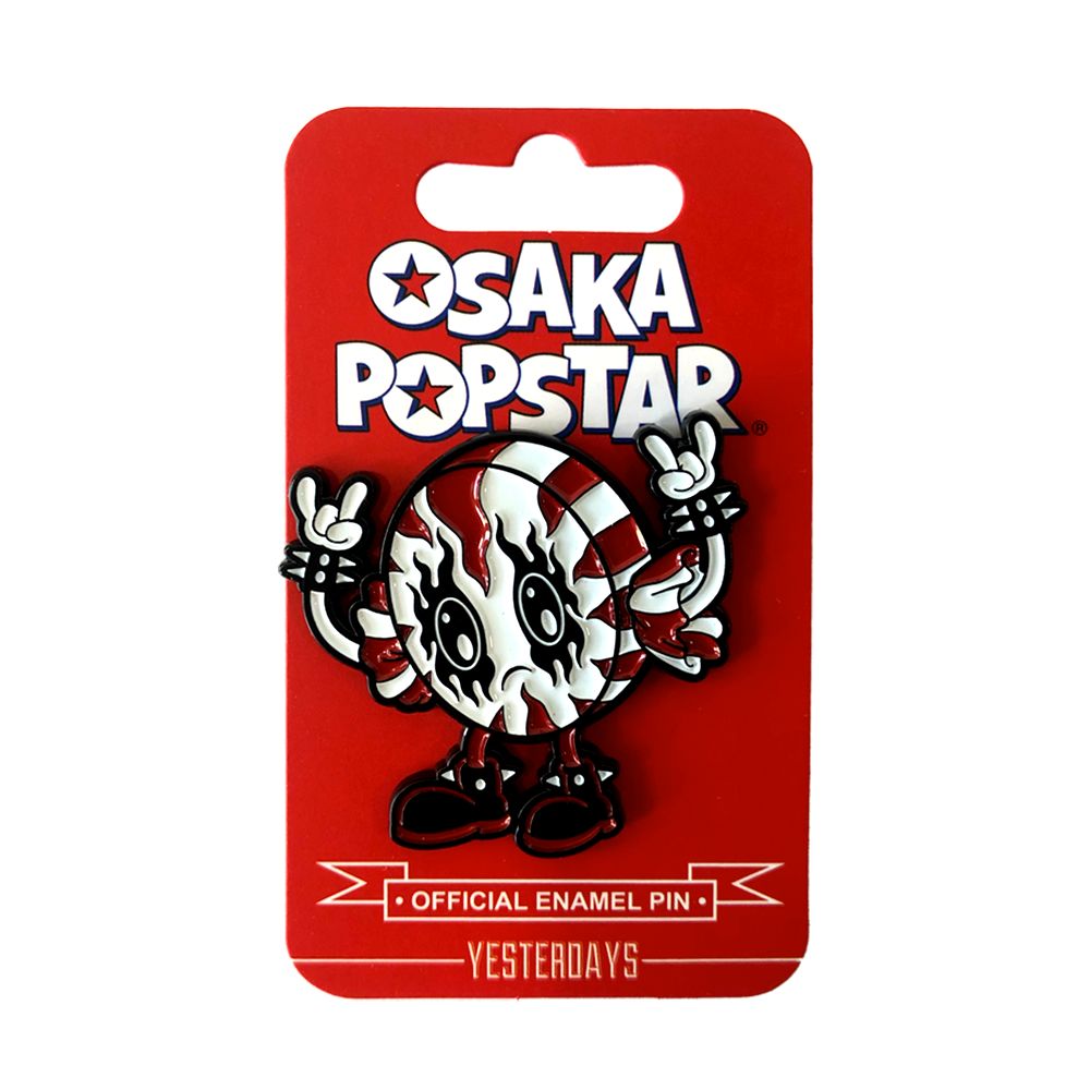 Demented Punk Kawaii Black Metal set 4 pins émail