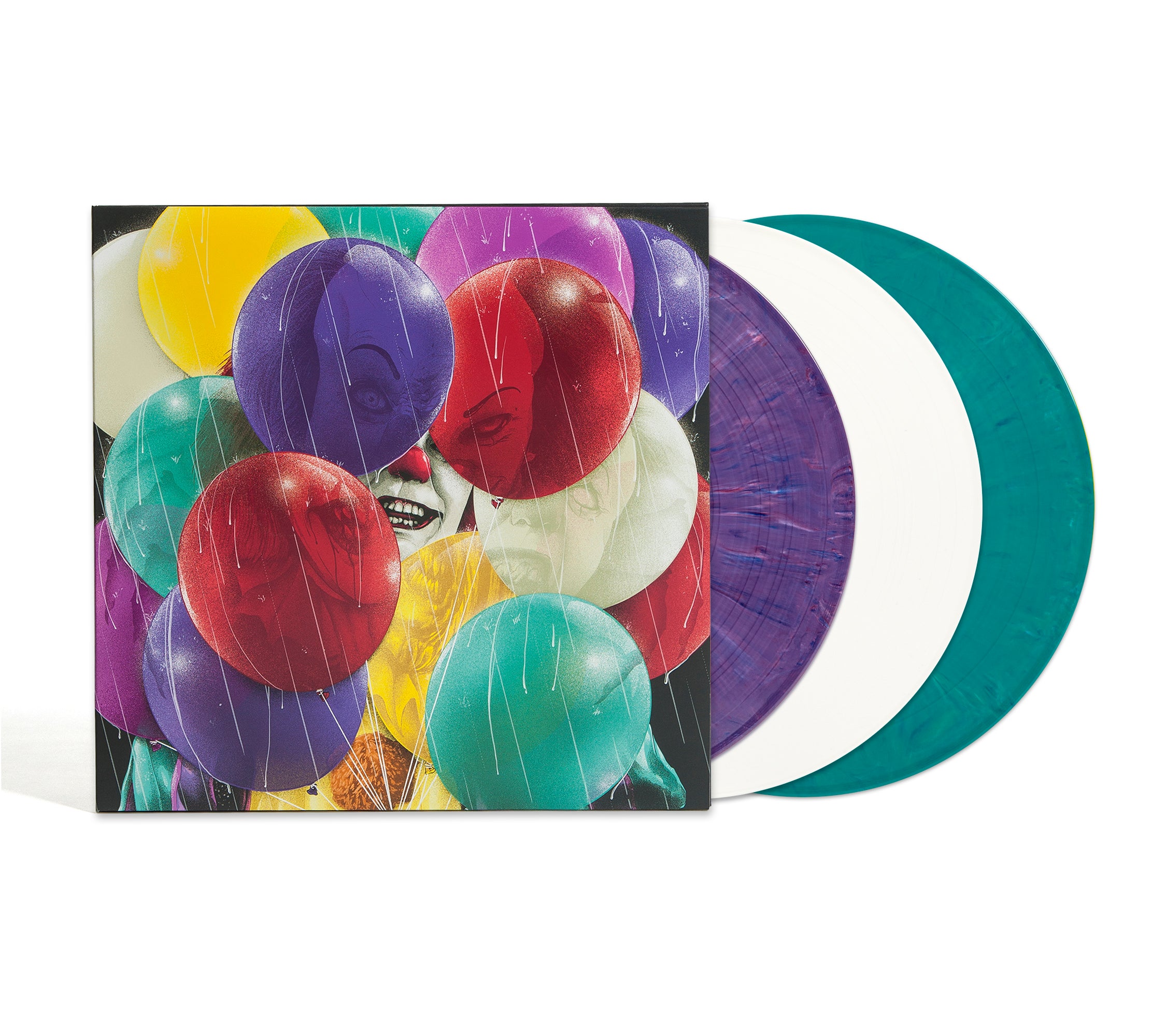 Waxwork Records Stephen King's IT triple vinyle Pennywise