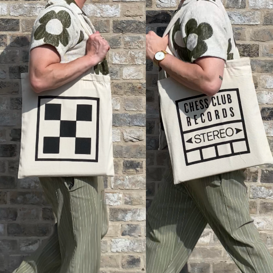 Chess Club Records tote bag double face