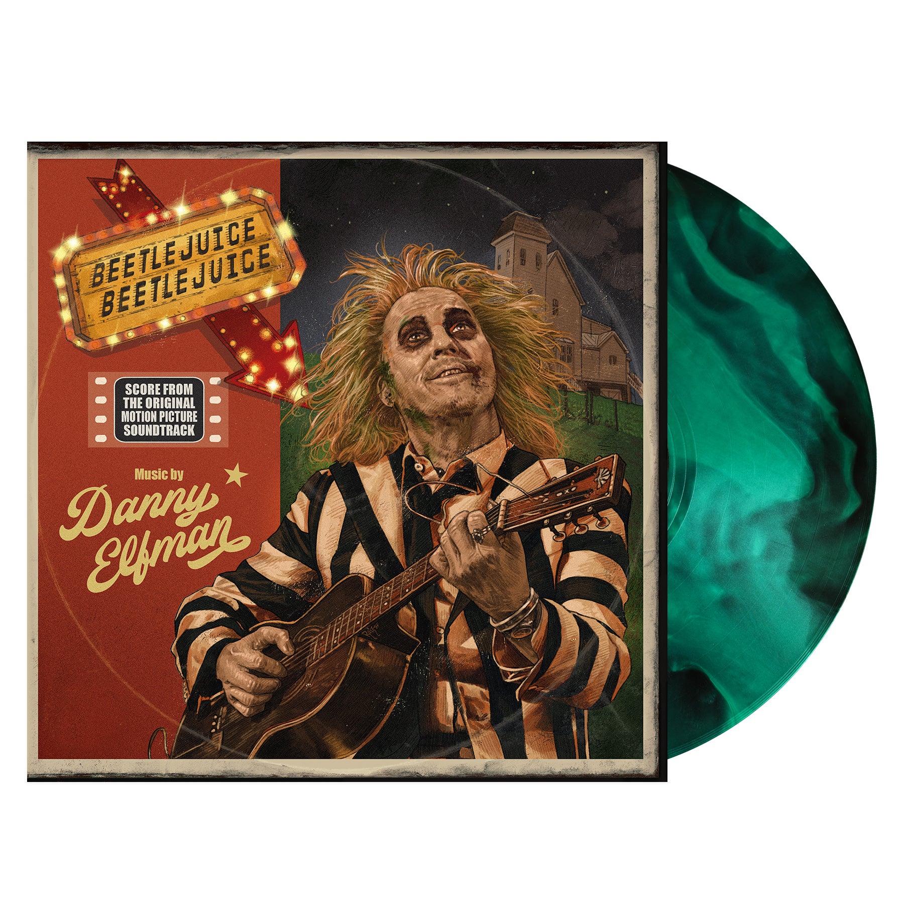 Waxwork Records Beetlejuice Beetlejuice vinyle score Elfman