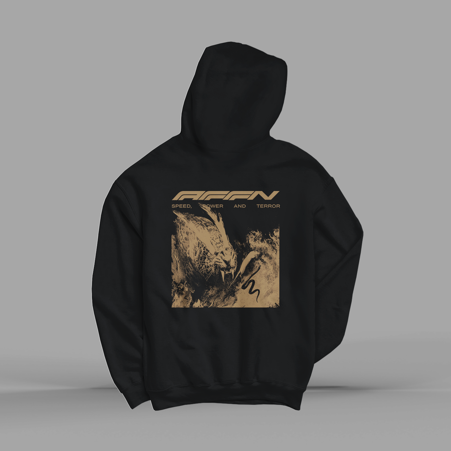 Affenpinshers Discharge R/V Hoodie sweat capuche coton bio