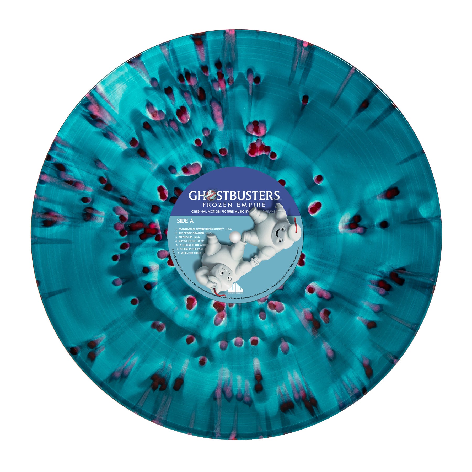 Waxwork Records Ghostbusters Frozen Empire vinyle 2xLP