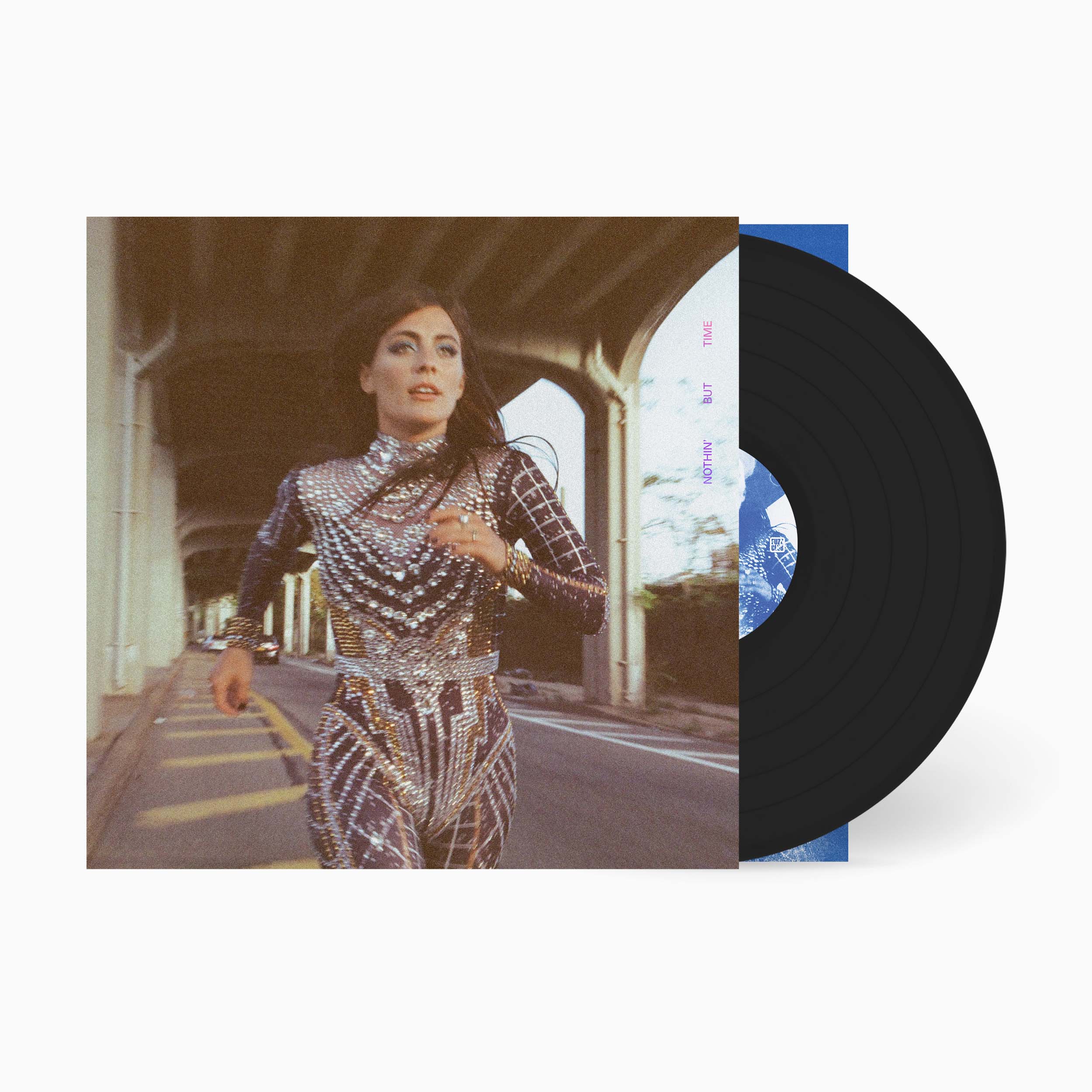 Breanna Barbara Nothin' But Time vinyle bleu transparent blues