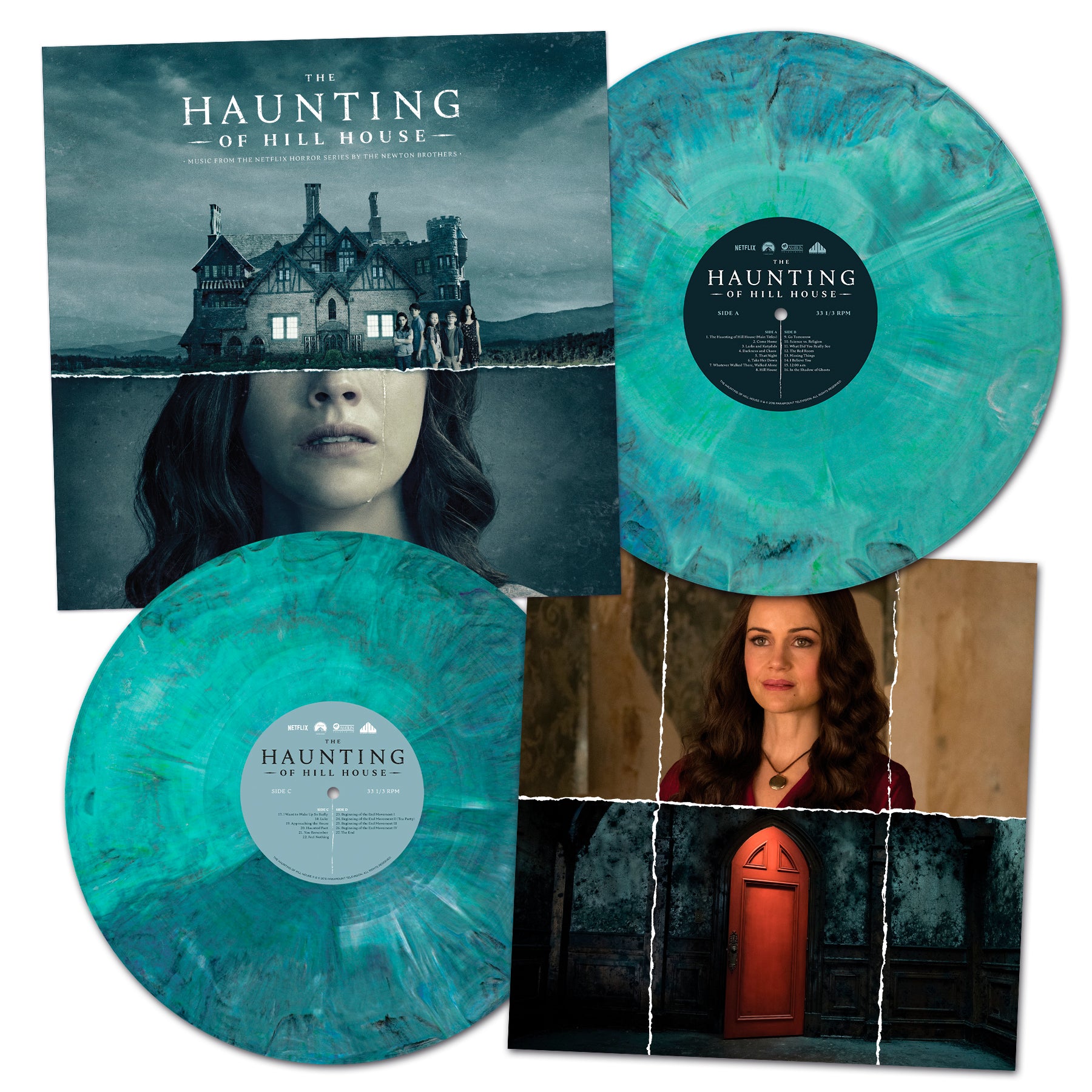 Waxwork Records Hill House vinyle Newton Brothers série