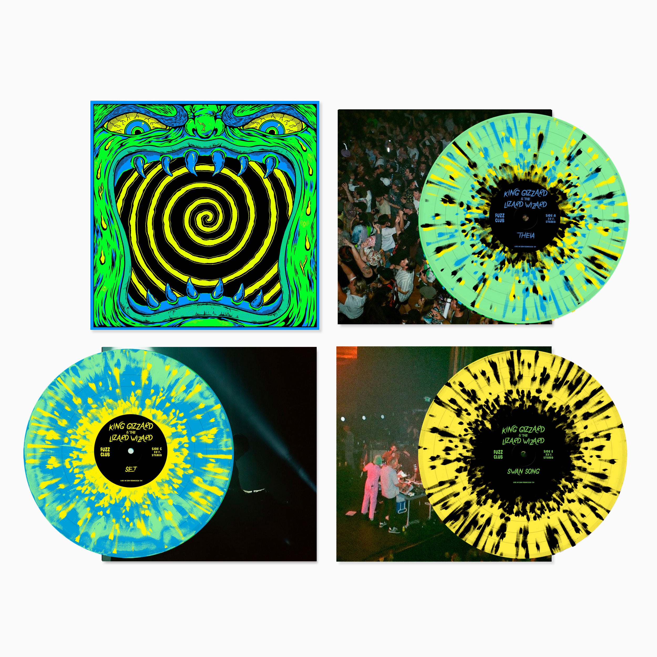 King Gizzard And The Lizard Wizard Live In San Francisco '24 coffret 3LP vinyle New Mix