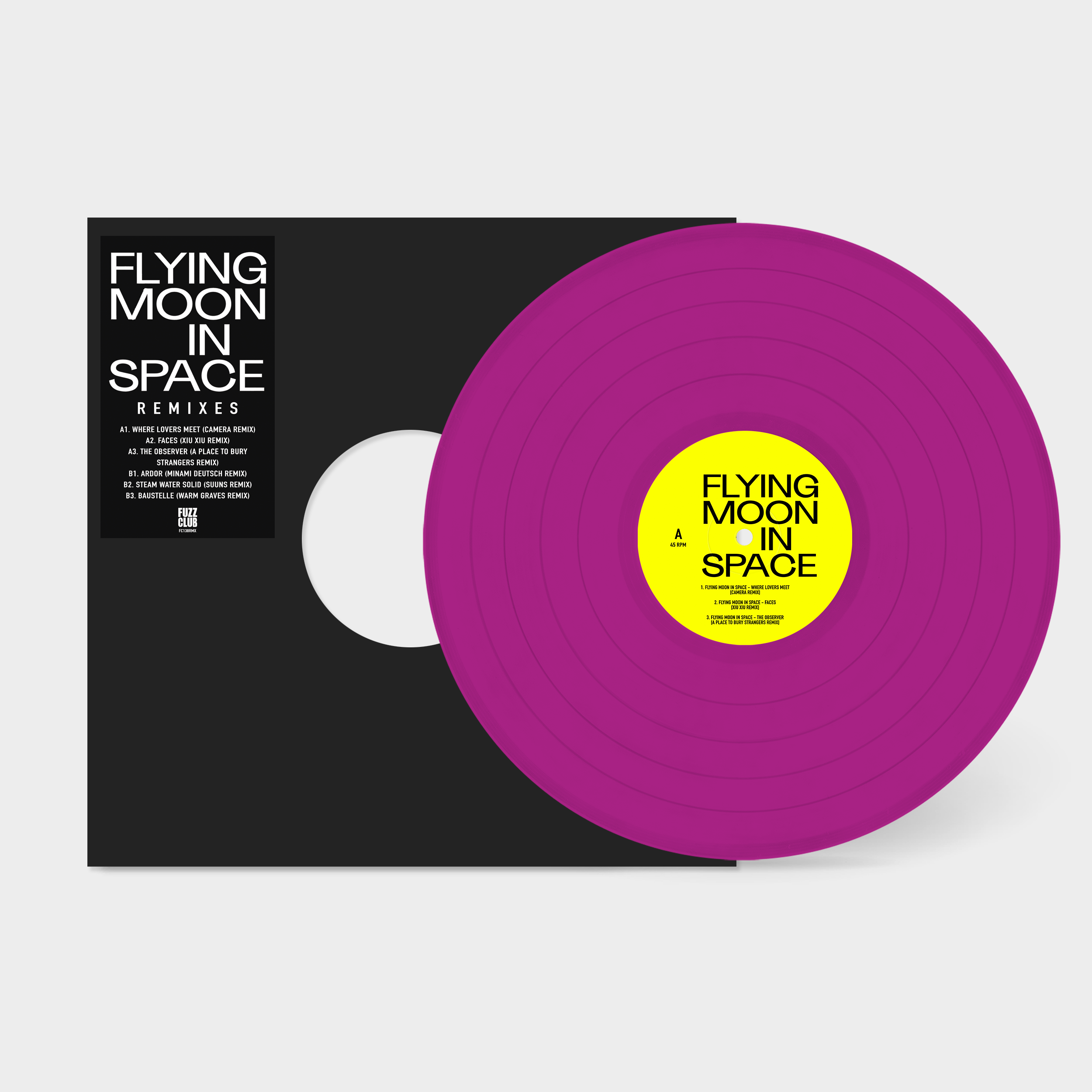 Flying Moon In Space Remix EP vinyle violet 180g kraut