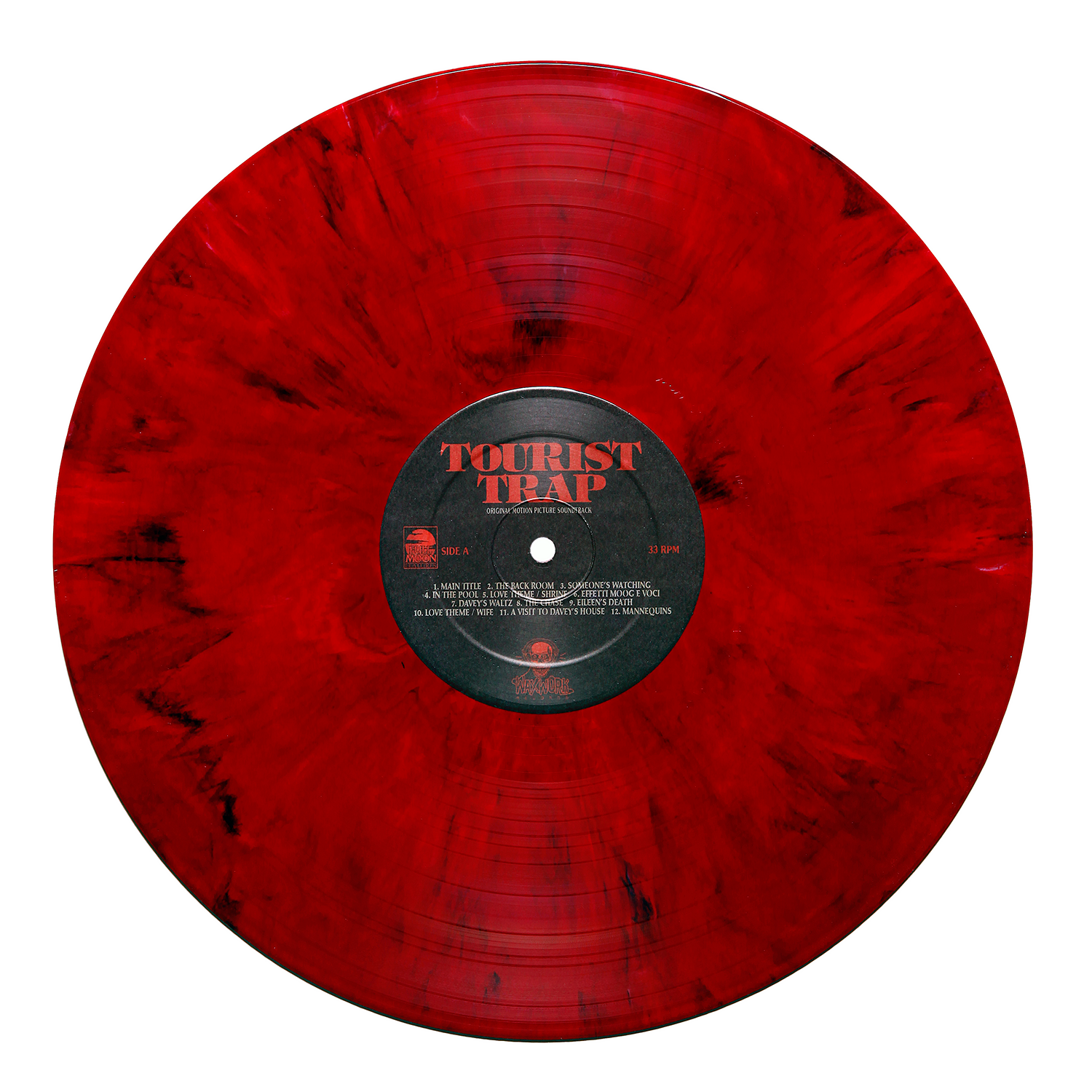 Waxwork Records Tourist Trap vinyle rouge marbré 180g