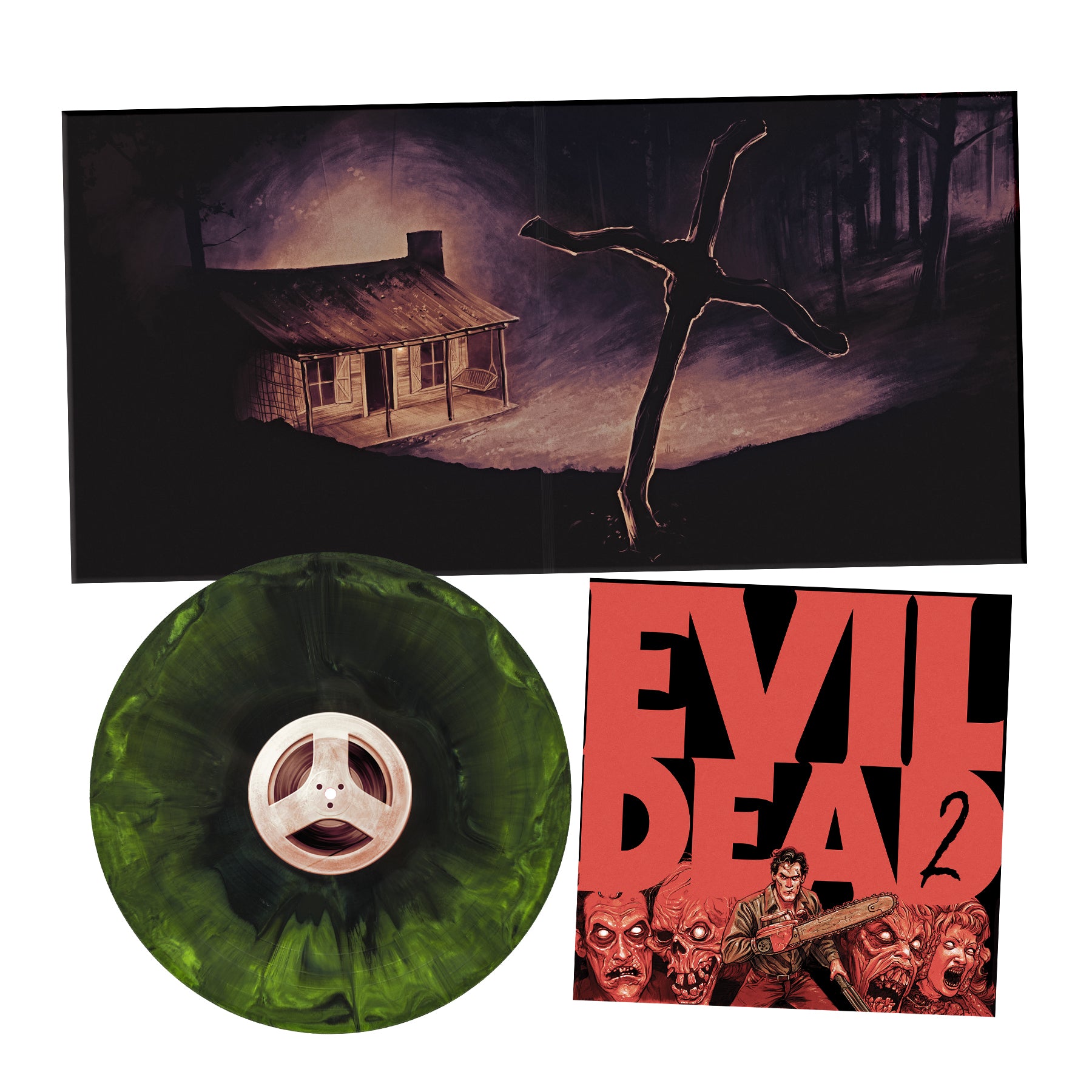 Waxwork Records Evil Dead 2 vinyle Woods remasterisé