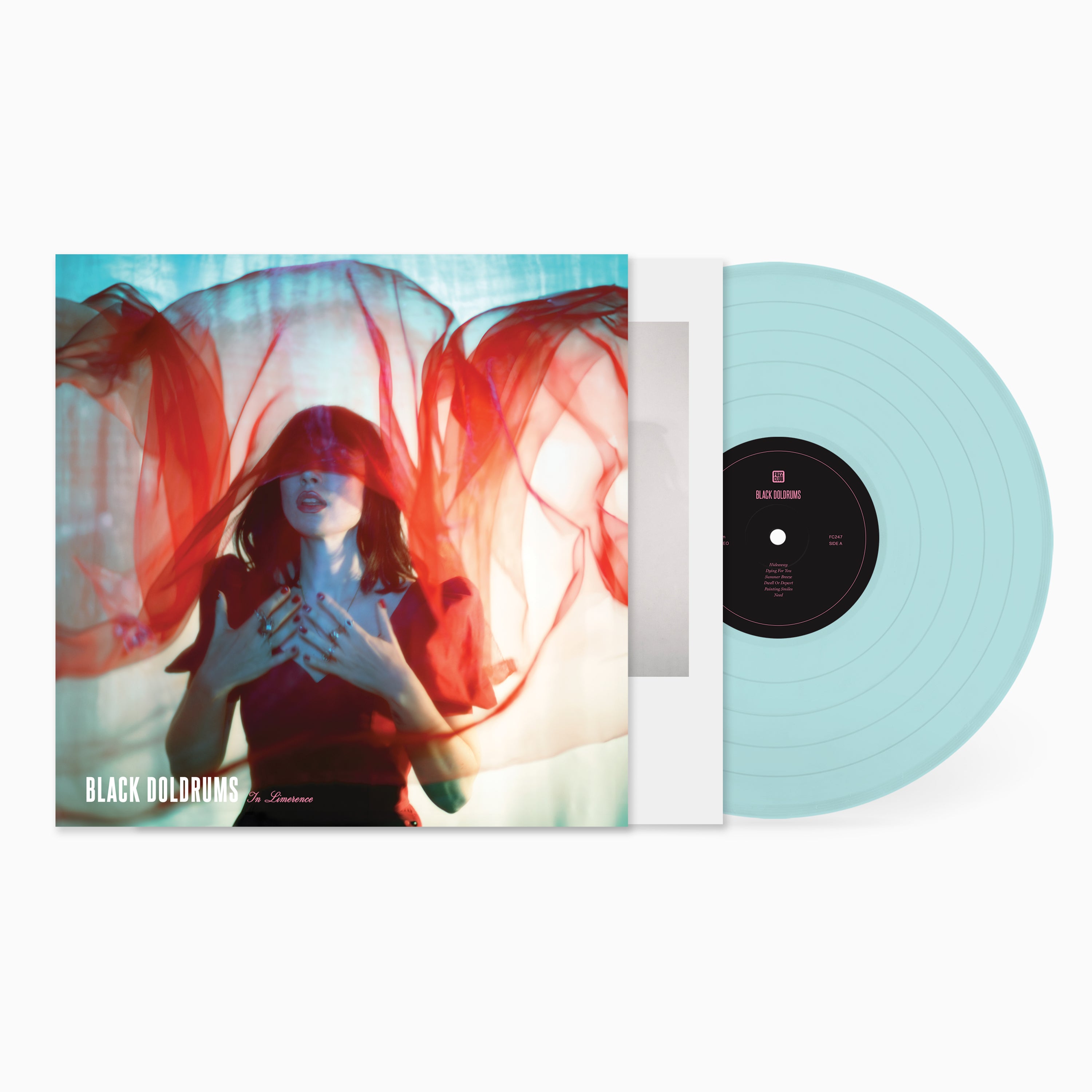 Black Doldrums In Limerence vinyle rose goth post-punk