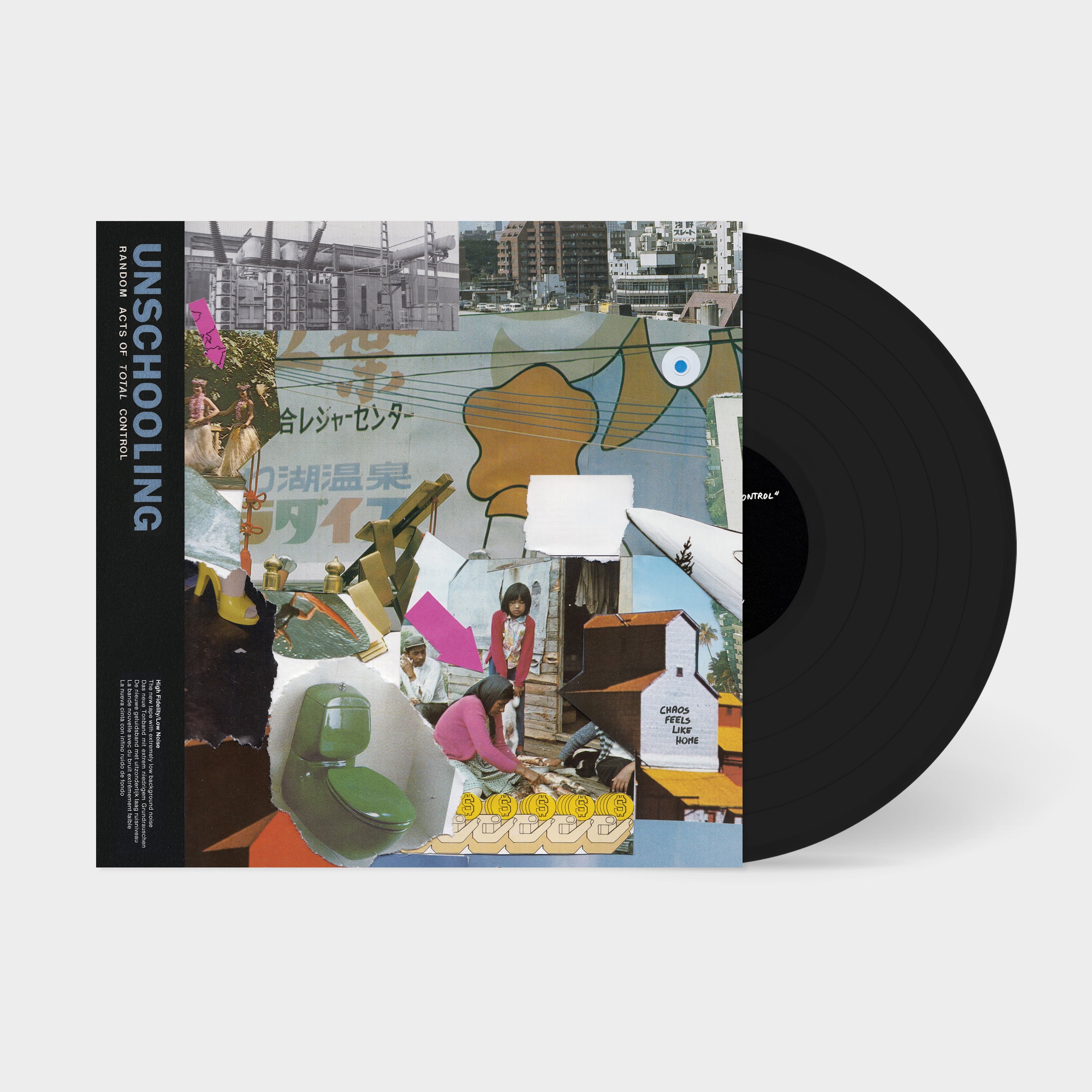 Unschooling Random Acts Of Total Control vinyle 12" noir
