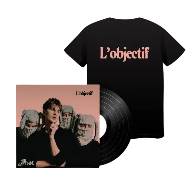 L'objectif The Left Side bundle vinyle + t-shirt