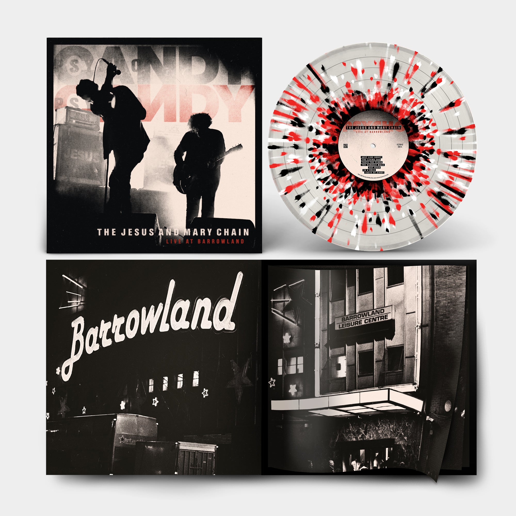 The Jesus And Mary Chain Live At Barrowland CD Psychocandy live