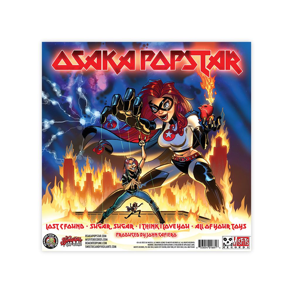 Osaka Popstar Ear Candy bundle CD deluxe + tee