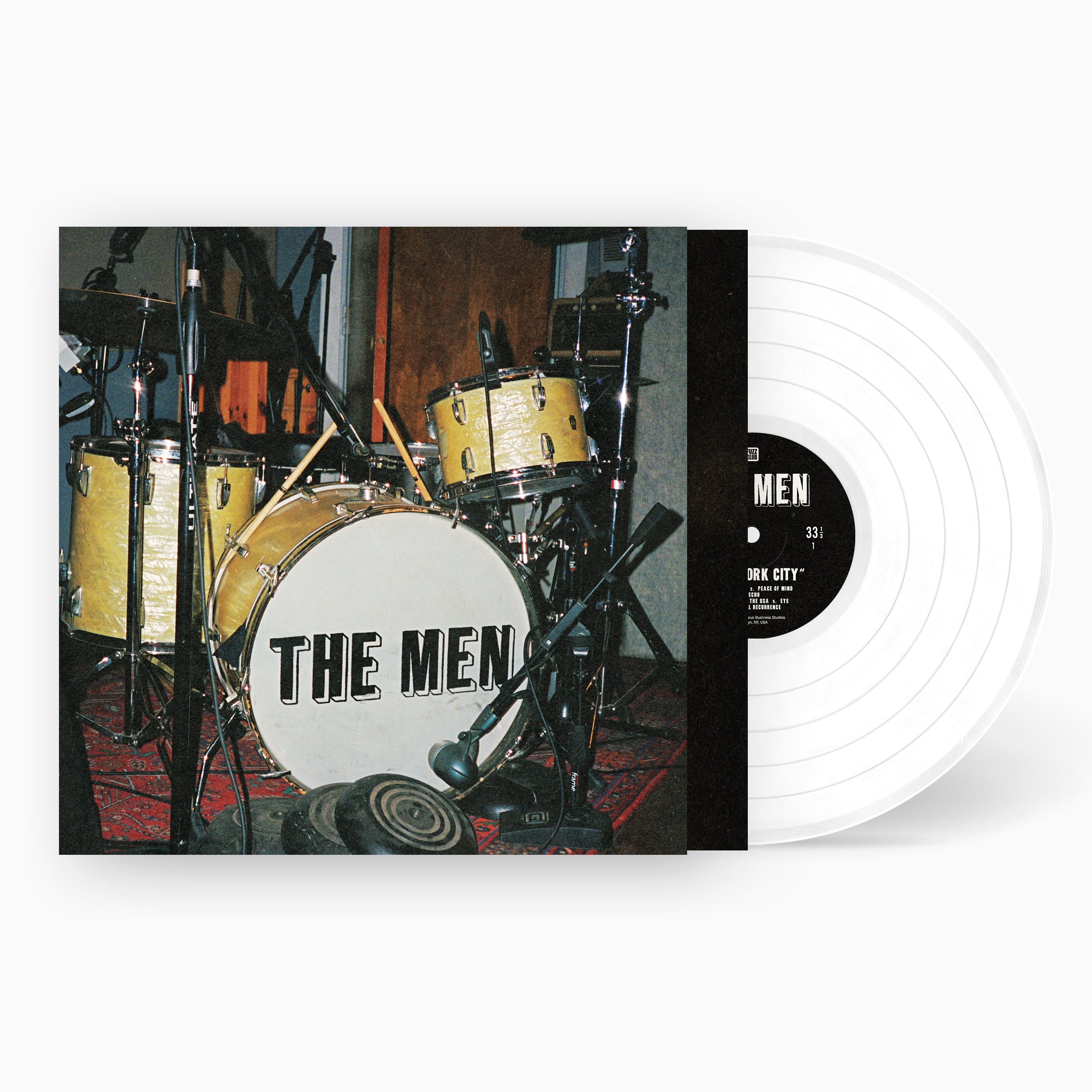 The Men New York City vinyle LP gatefold 1st press abrasif