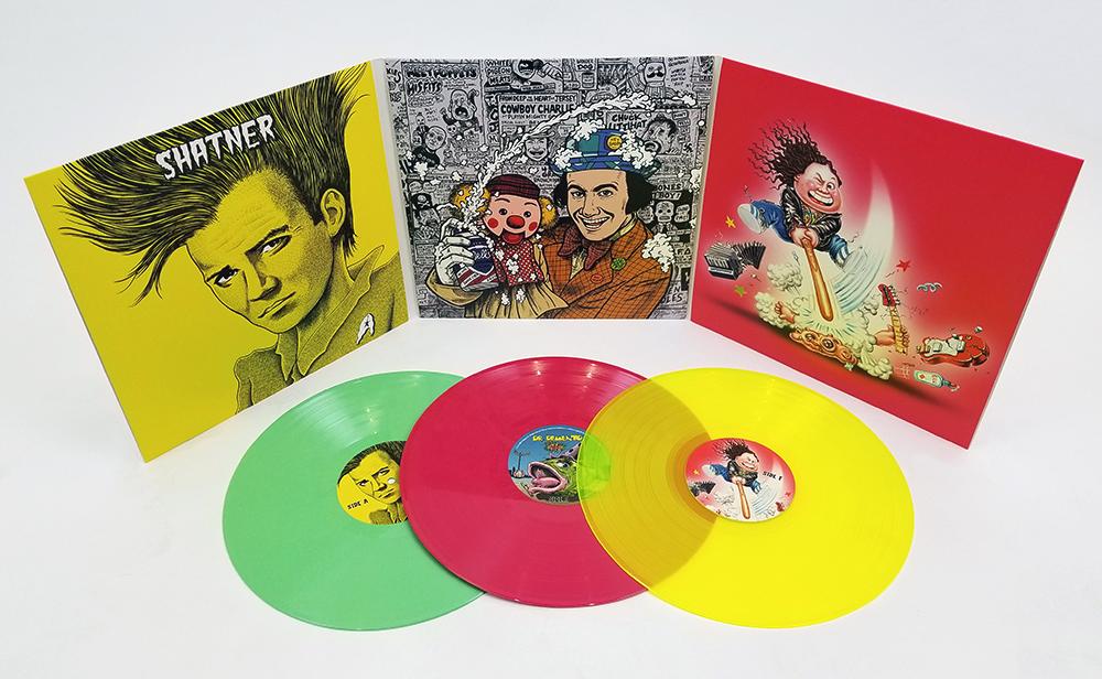 Demented Punk Dr. Demento Covered in Punk vinyle 3 LP couleur