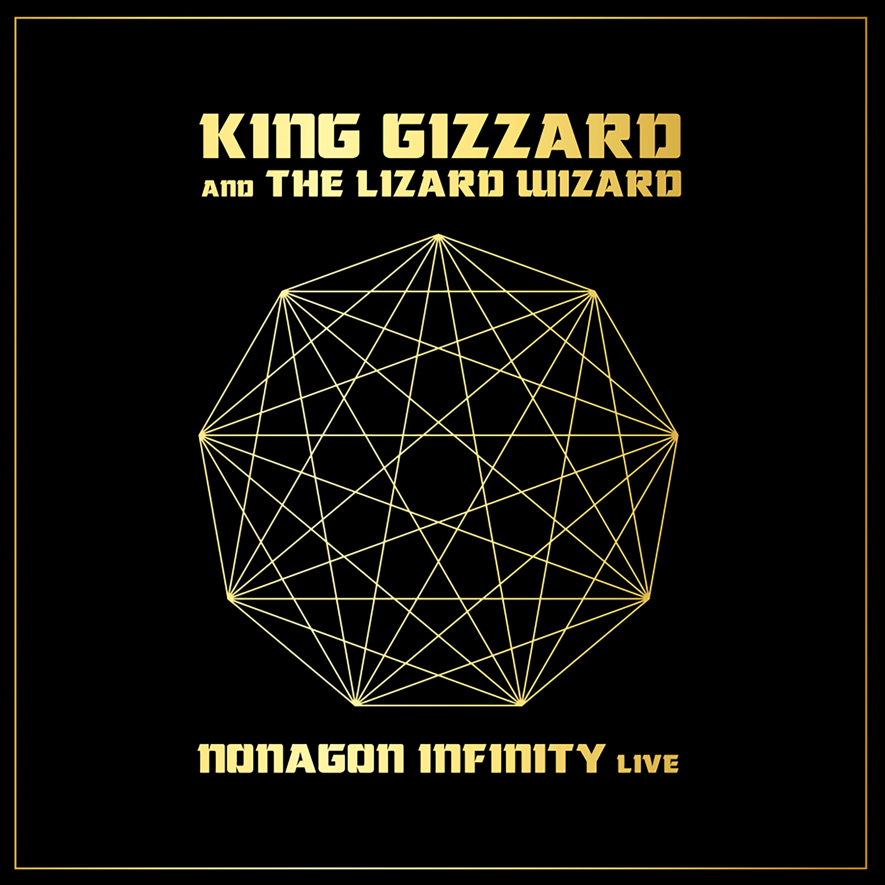 King Gizzard Nonagon Infinity Live double vinyle rouge