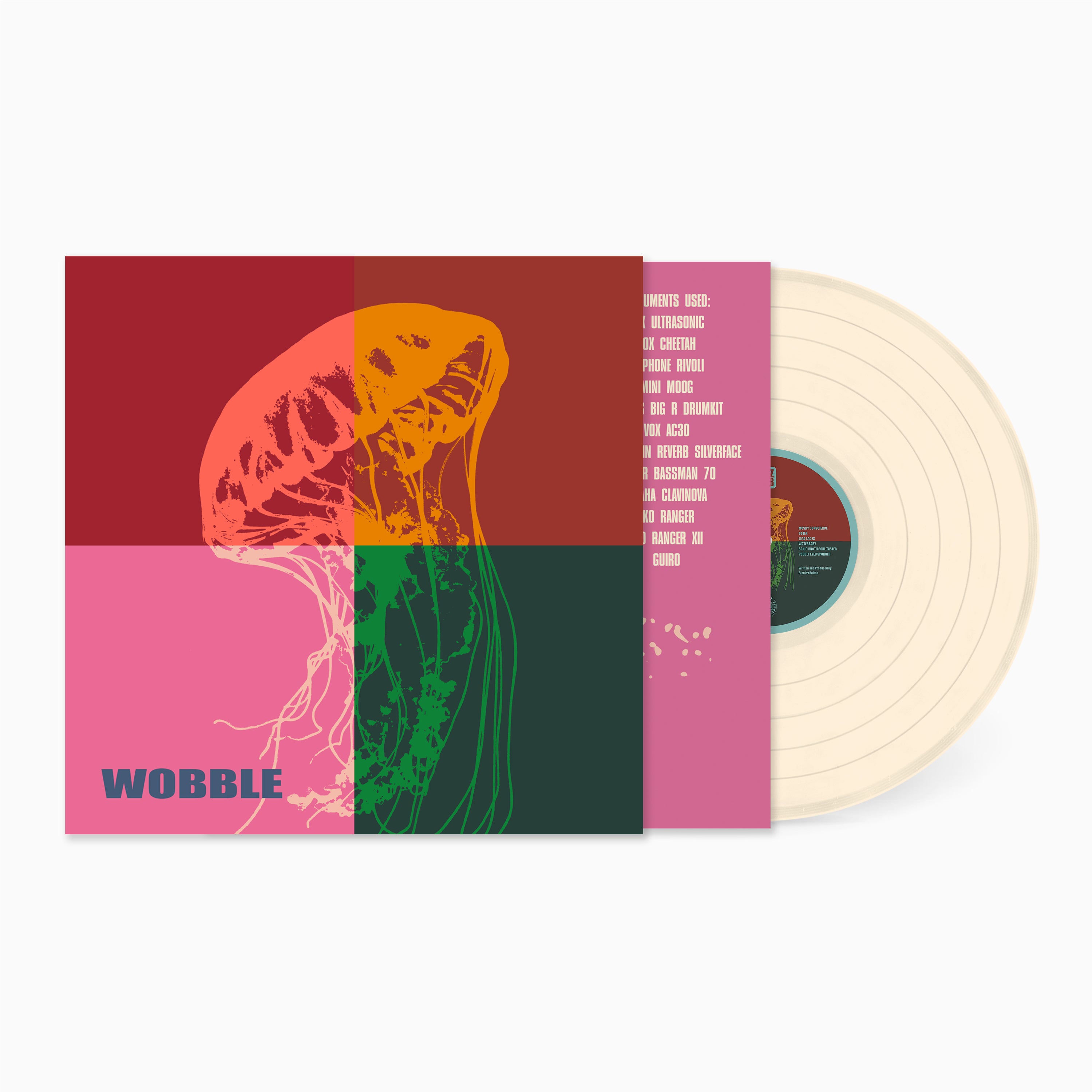 Black Market Karma Wobble vinyle rouge lo-fi psych-pop