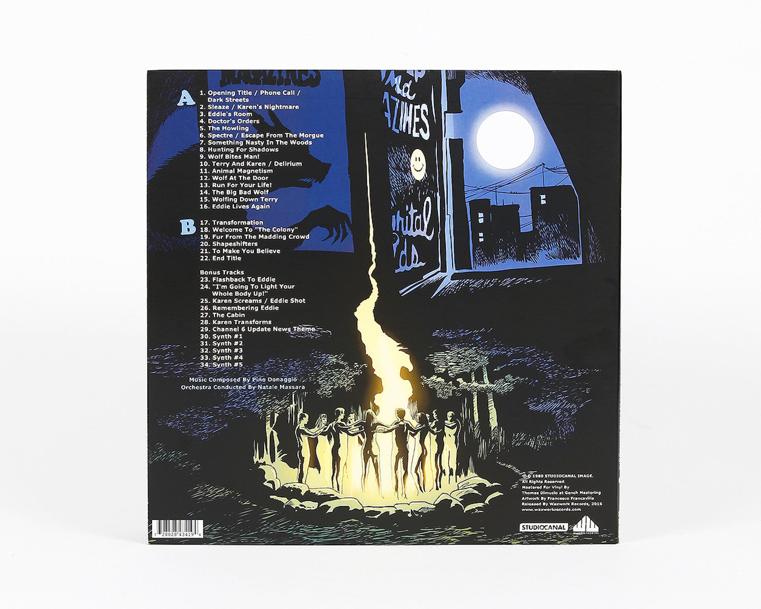 Waxwork Records The Howling vinyle silver bullet 180g