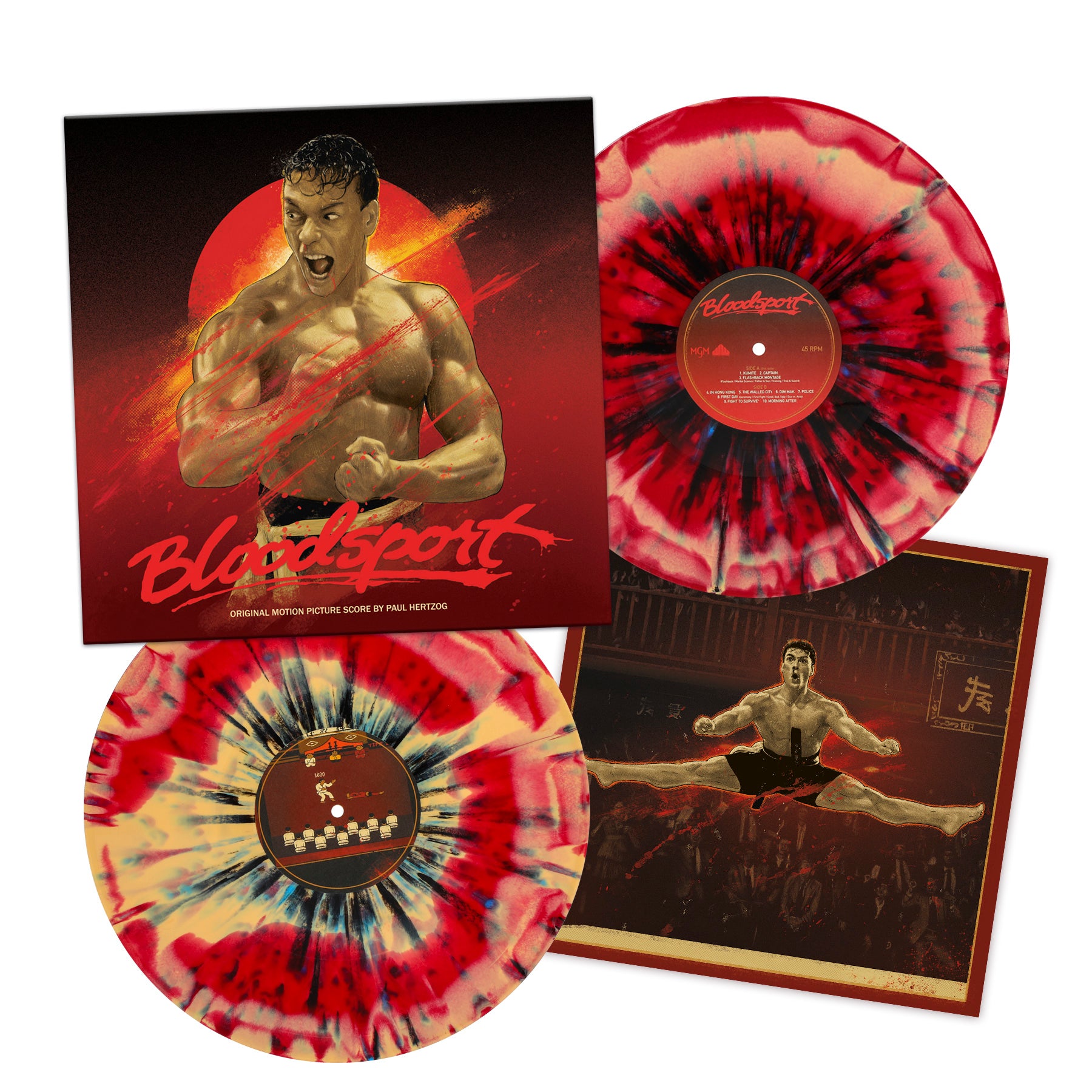 Waxwork Records Bloodsport vinyle double LP Paul Hertzog
