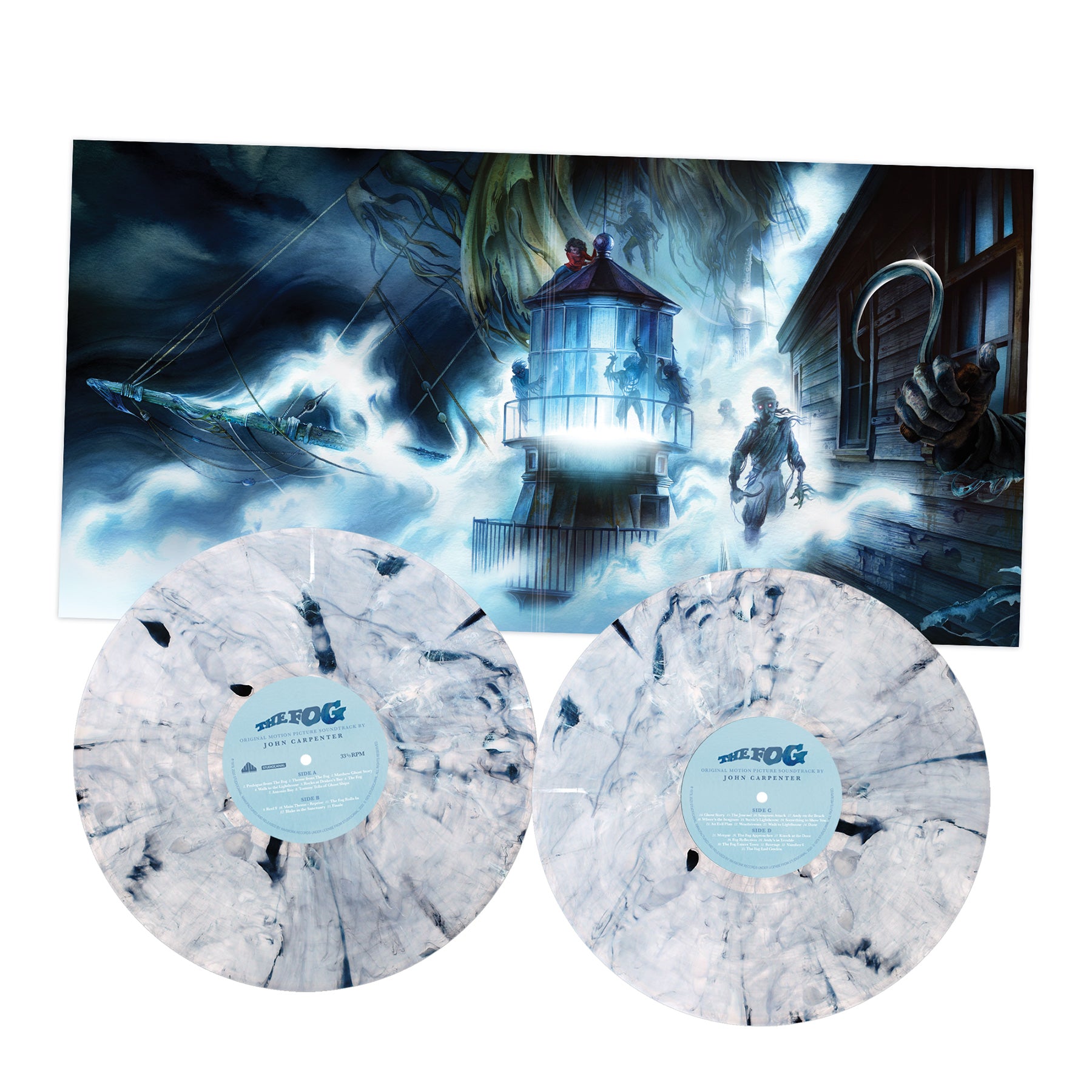 Waxwork Records The Fog John Carpenter vinyle 40e