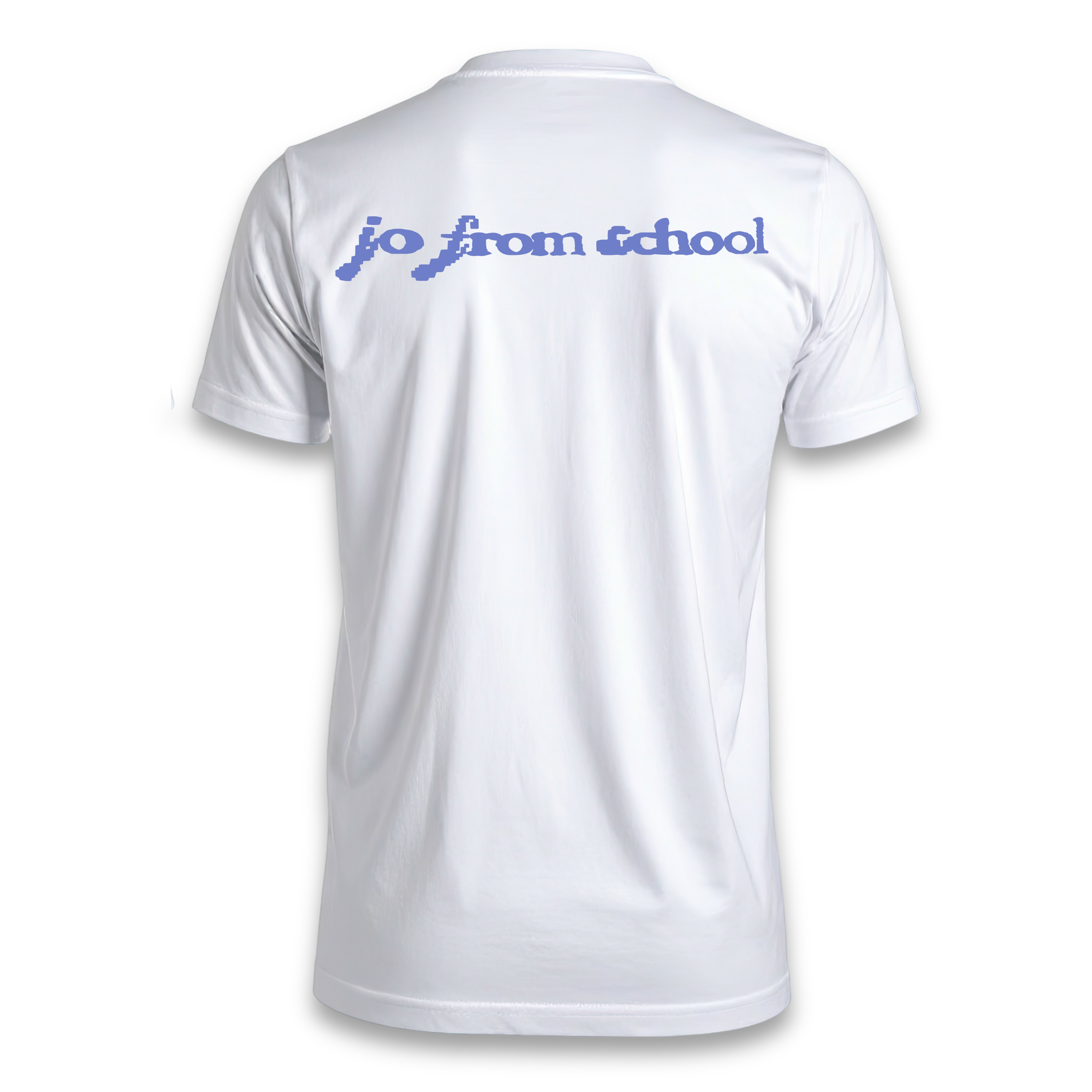 jo from school Grace Flair and Distance t-shirt blanc